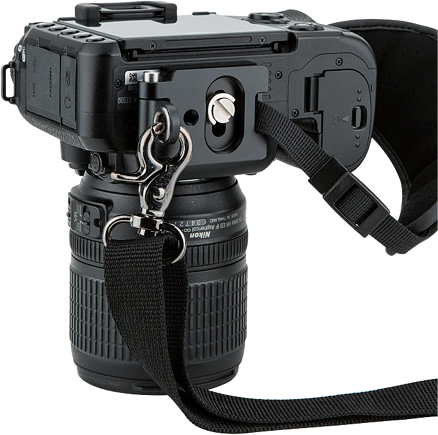 JJC L Size Mirrorless DSLP Camera Hand Strap Grip for Canon EOS R8 R10 R7 5D Mark IV III 7D 6D R5 Mark II 4000D 2000D 90D 80D Rebel T8I T7 T7I ZR Z50II Z5II Z F Z 30 D850 D780 D7500 D5600 P1100 P1000