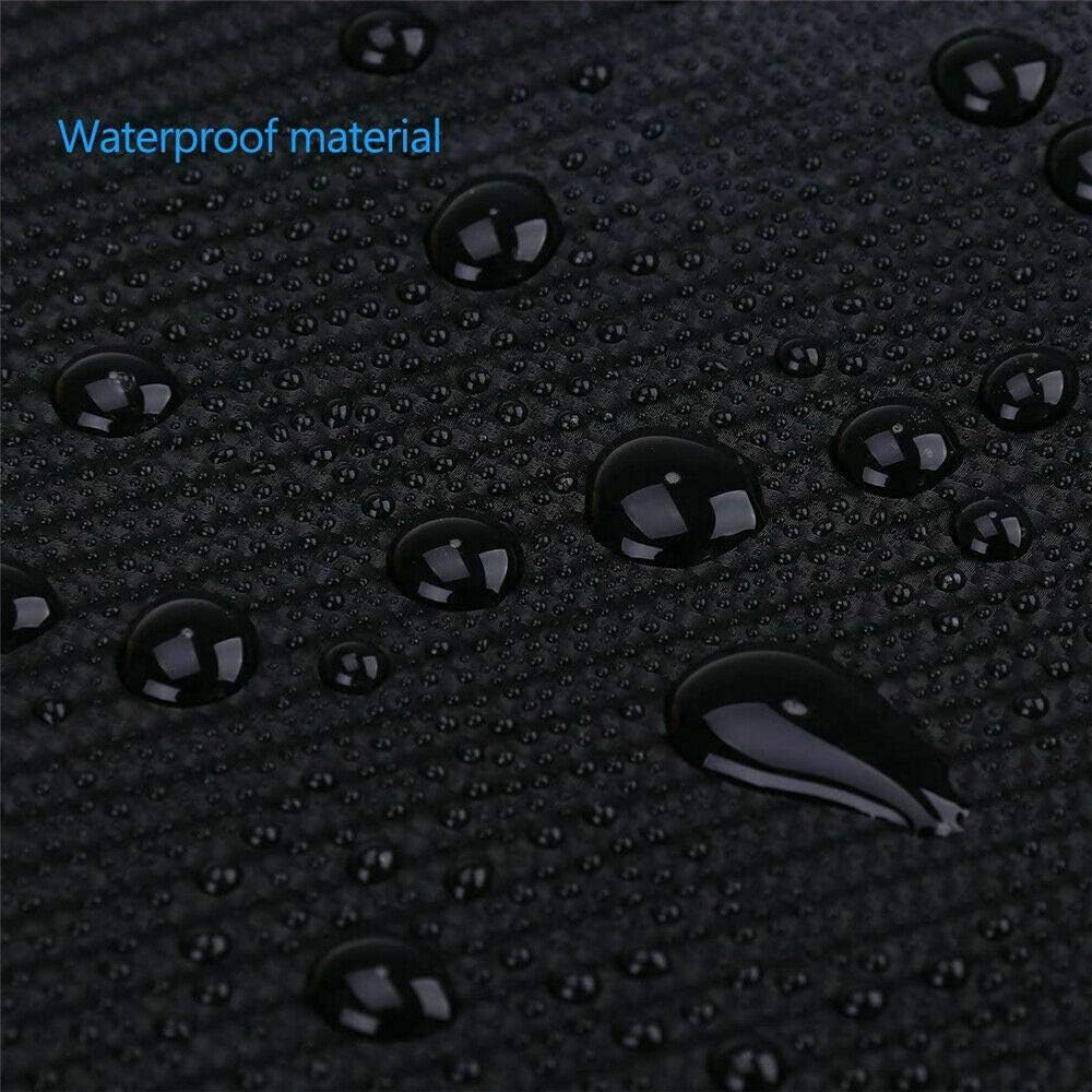 Gloss Black 4D Carbon Fiber Vinyl Car Phone Laptop Wrap Sticker Film 50X151Cm image number 5