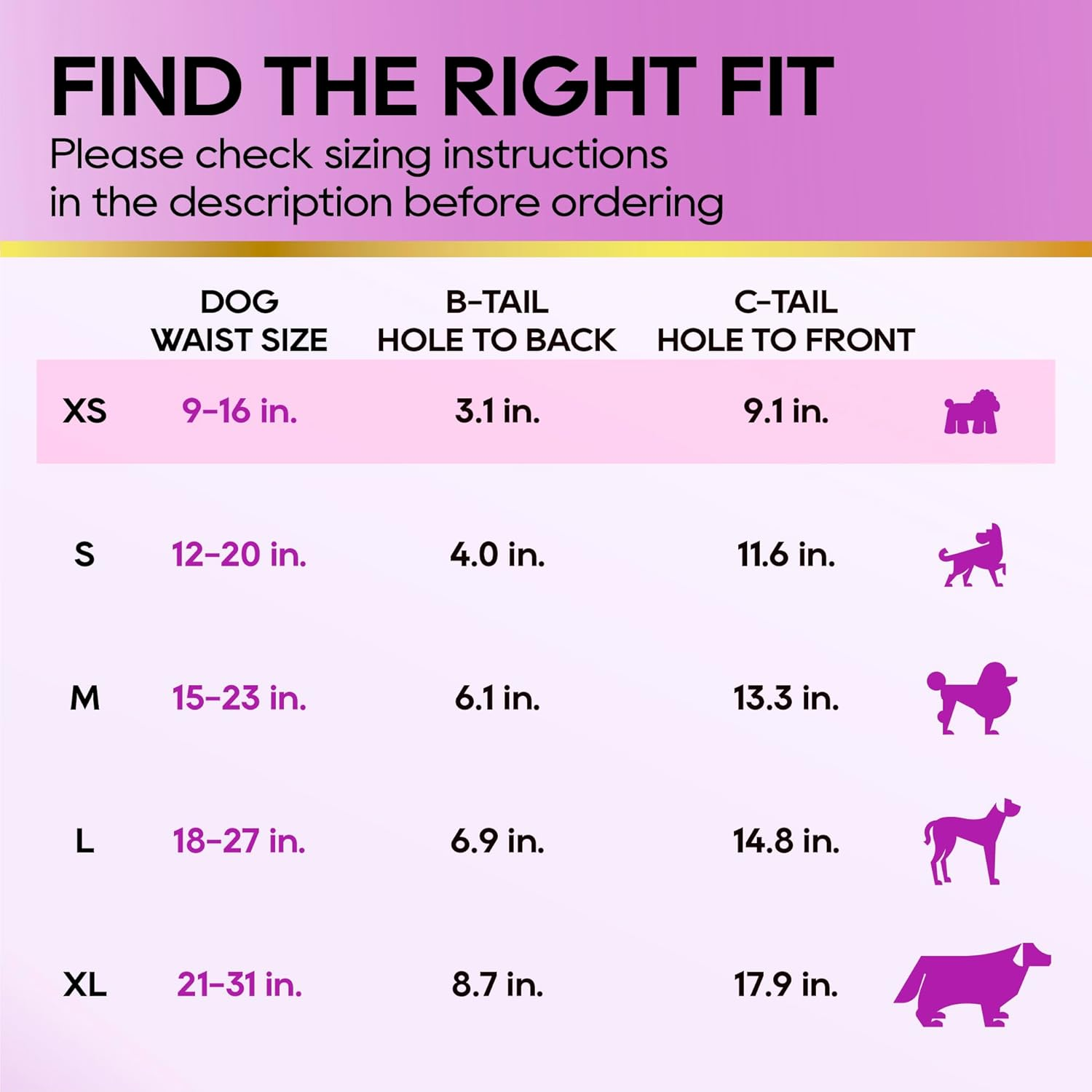 All-Absorb Disposable Dog Female Diapers, X-Small image number 2