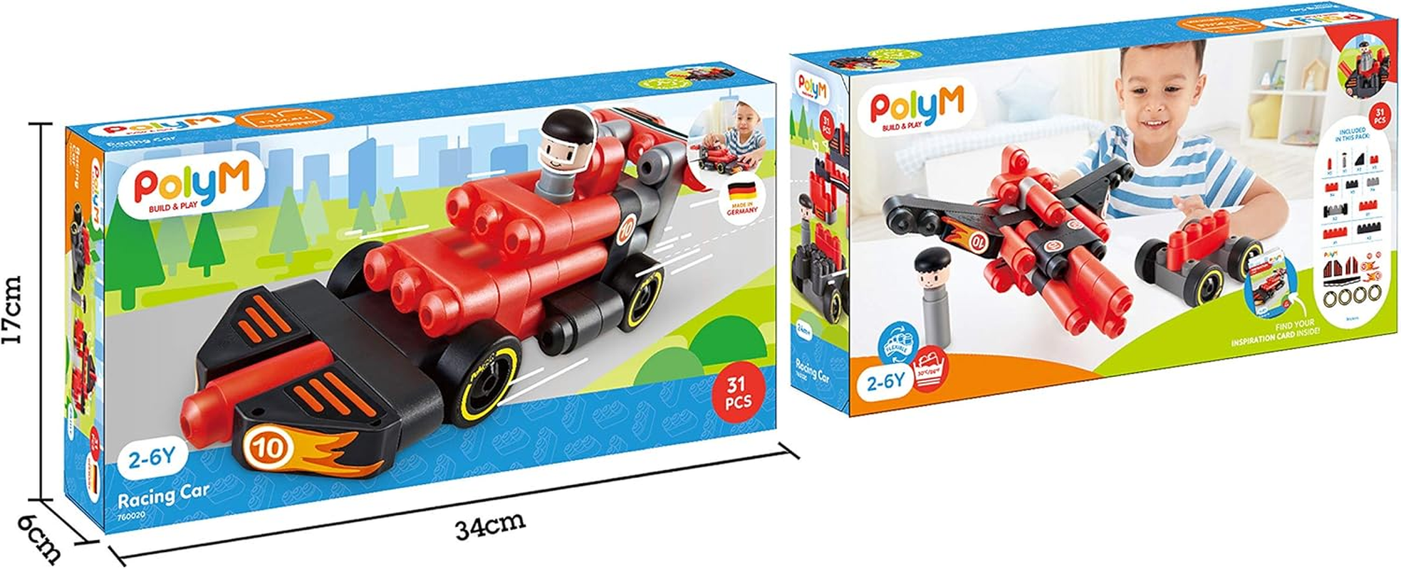 Poly M - Racing Car Kit image number 4