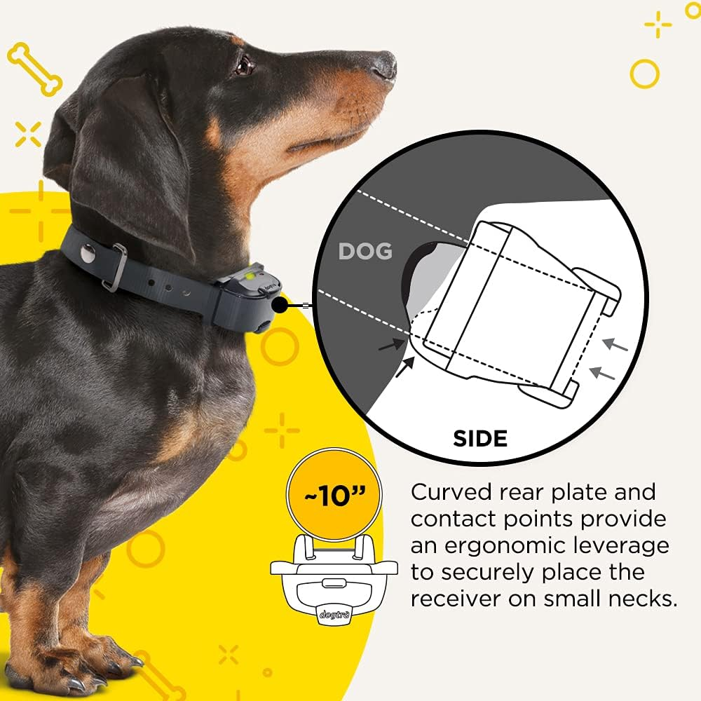 Dogtra Iq Mini Additional Receiver Rechargeable Waterproof Mini Remote Dog Training E-Collar image number 2