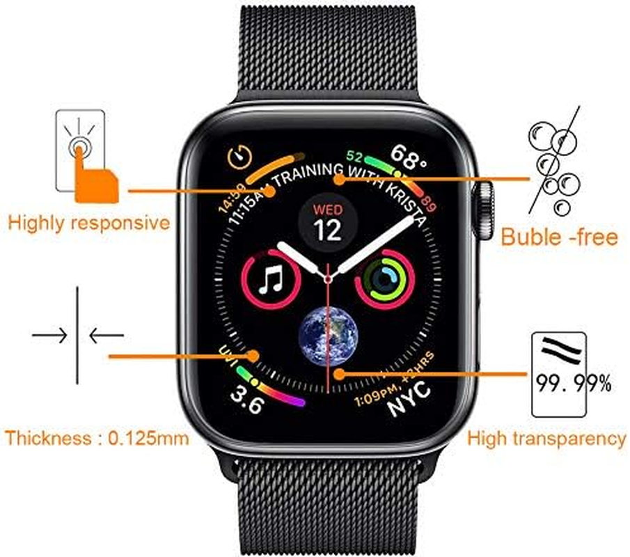 REY Pack of 7 Screen Protectors for Gopro Hero (Pantalla Trasera) (Plastico Cuadrado) Premium Quality image number 6