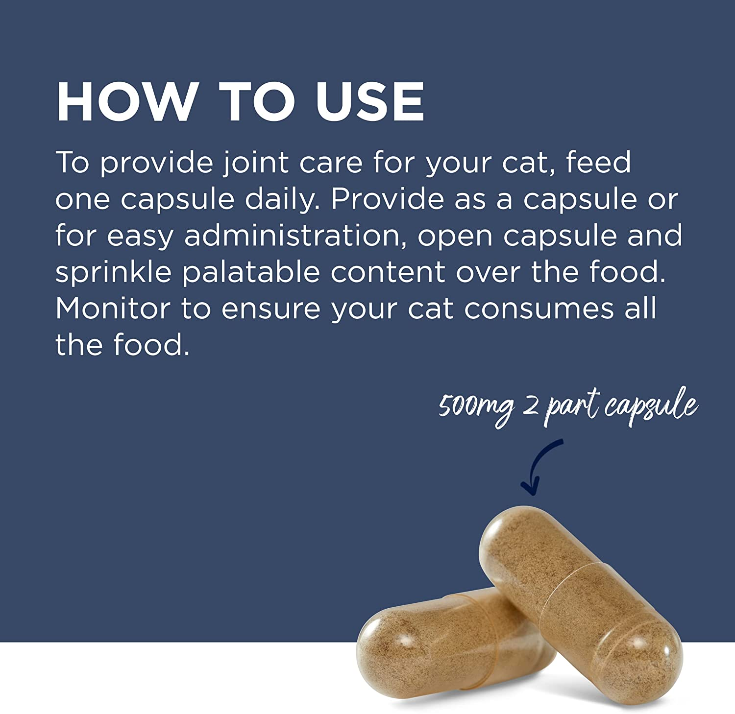 PAW by Blackmores Osteosupport&reg; Joint Care Powder for Cats | Provides Relief of Arthritic Symptoms | 60 Capsules image number 6