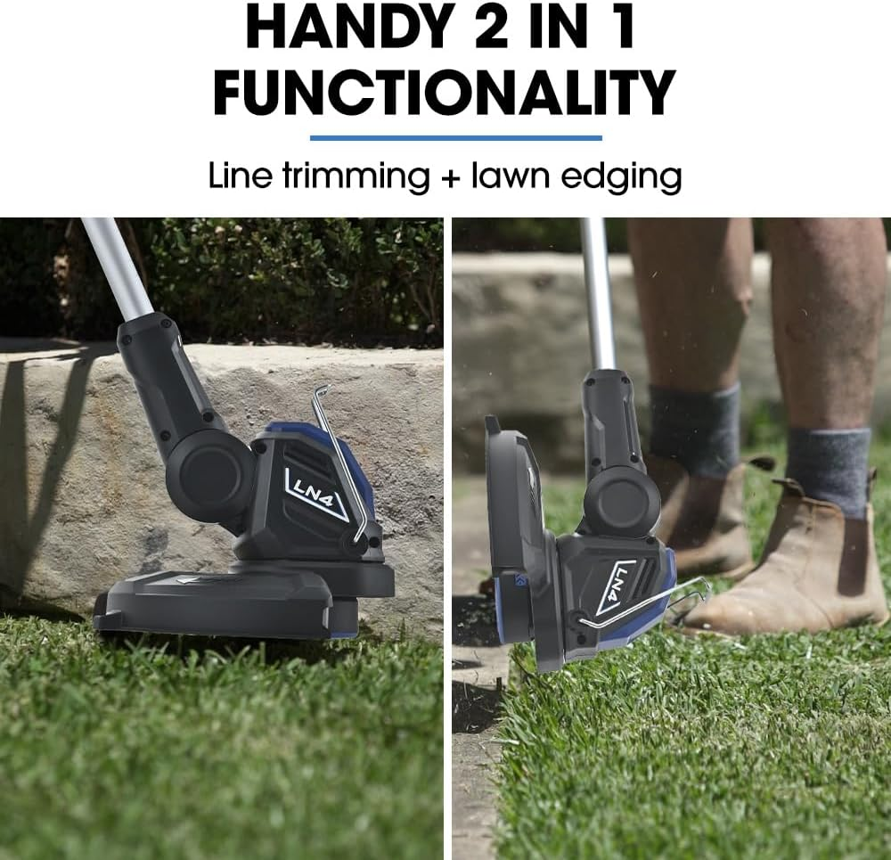 Powerblade 20V Leaf Blower & Line Trimmer/Edger Combo, Kit with 4.0Ah Battery & Fast Charger image number 6