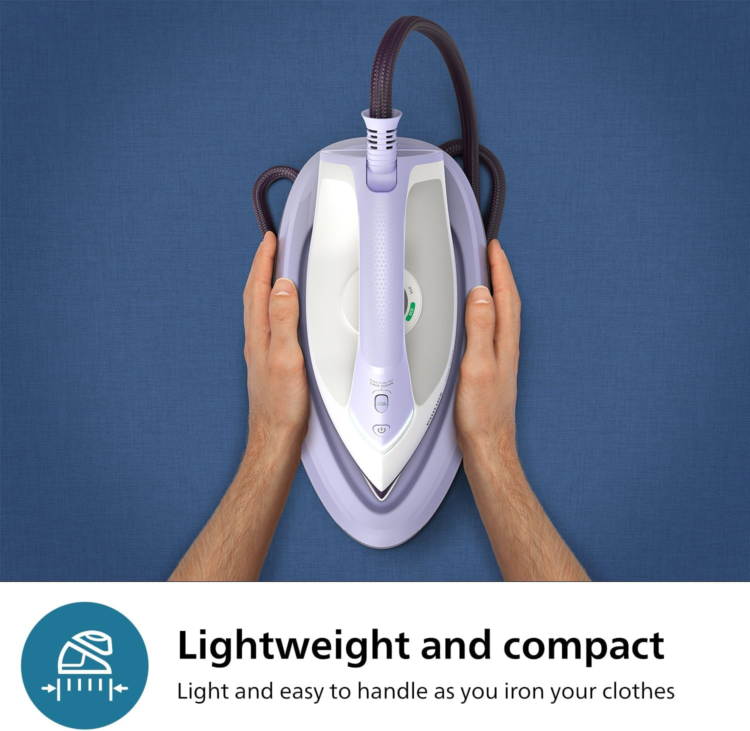 Philips Steam Generator 3000 Series, 2400W, 120G/Min Continuous Steam, 350G Steam Boost, Fast and Powerful, Vertical Steam, Ceramic Soleplate (PSG3000/30) image number 4