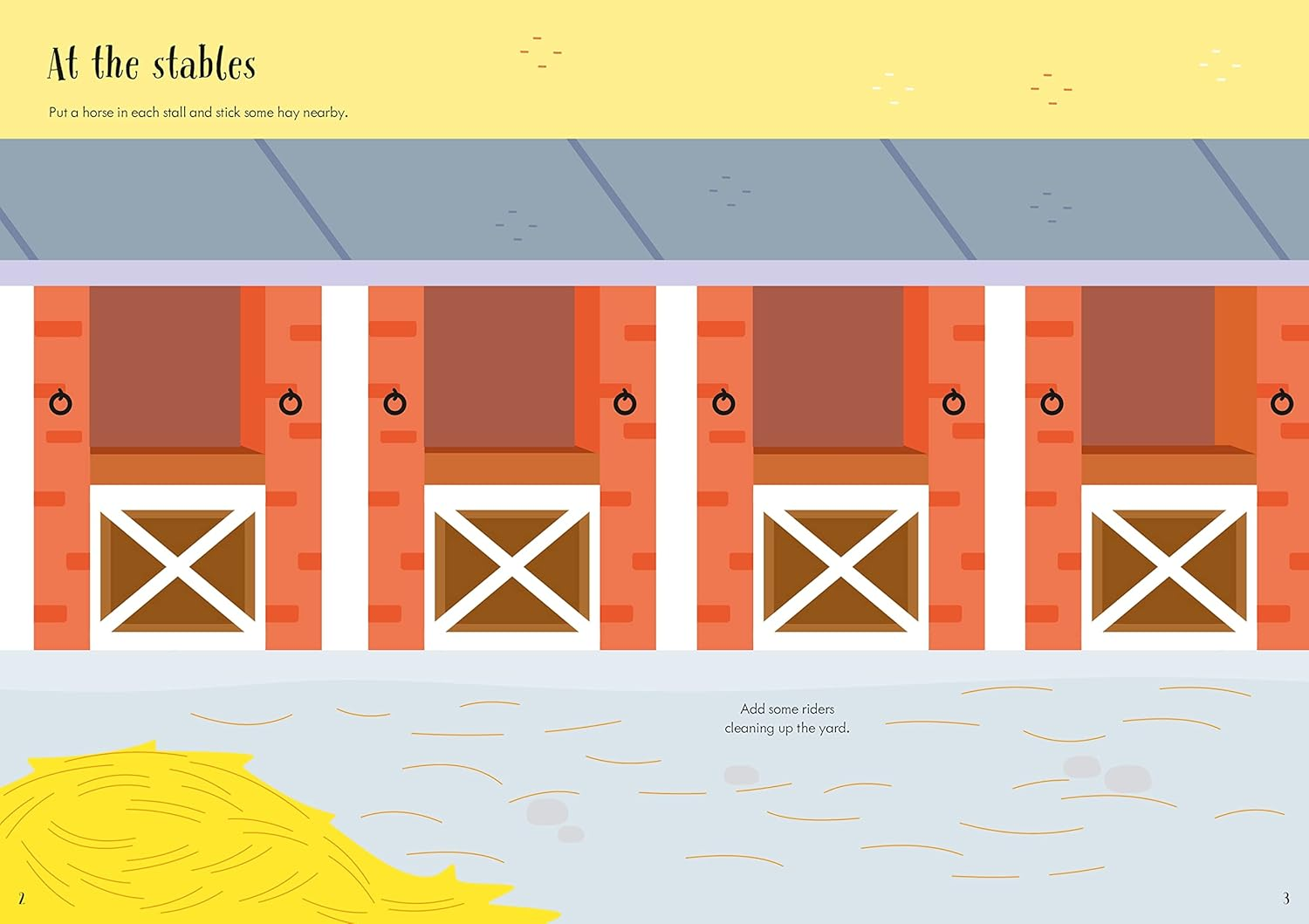 Little First Stickers Horses and Ponies image number 2