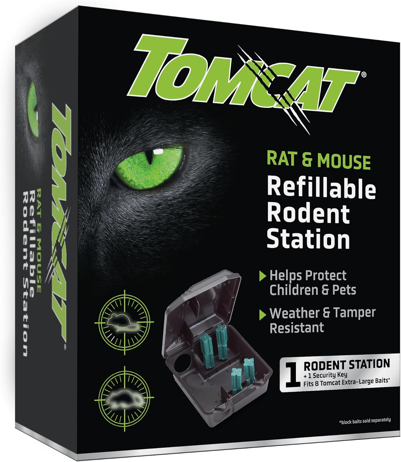 TOMCAT REFILLABLE Rodent Station