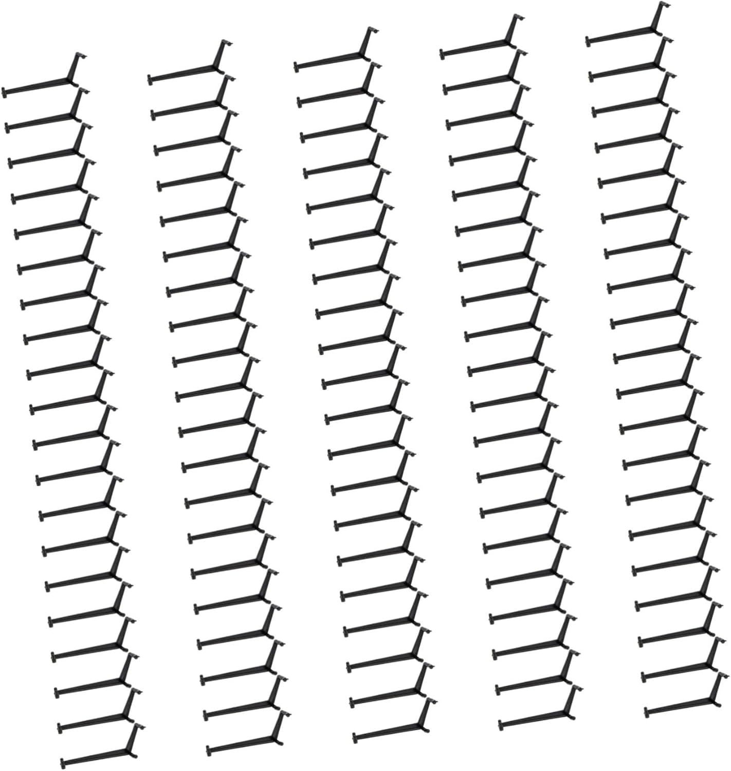 INOOMP 100Pcs Gardening Tool Plant Branches Clips Bending Clamps Fixing Tools for Fruit Trees Indoor Outdoor image number 4