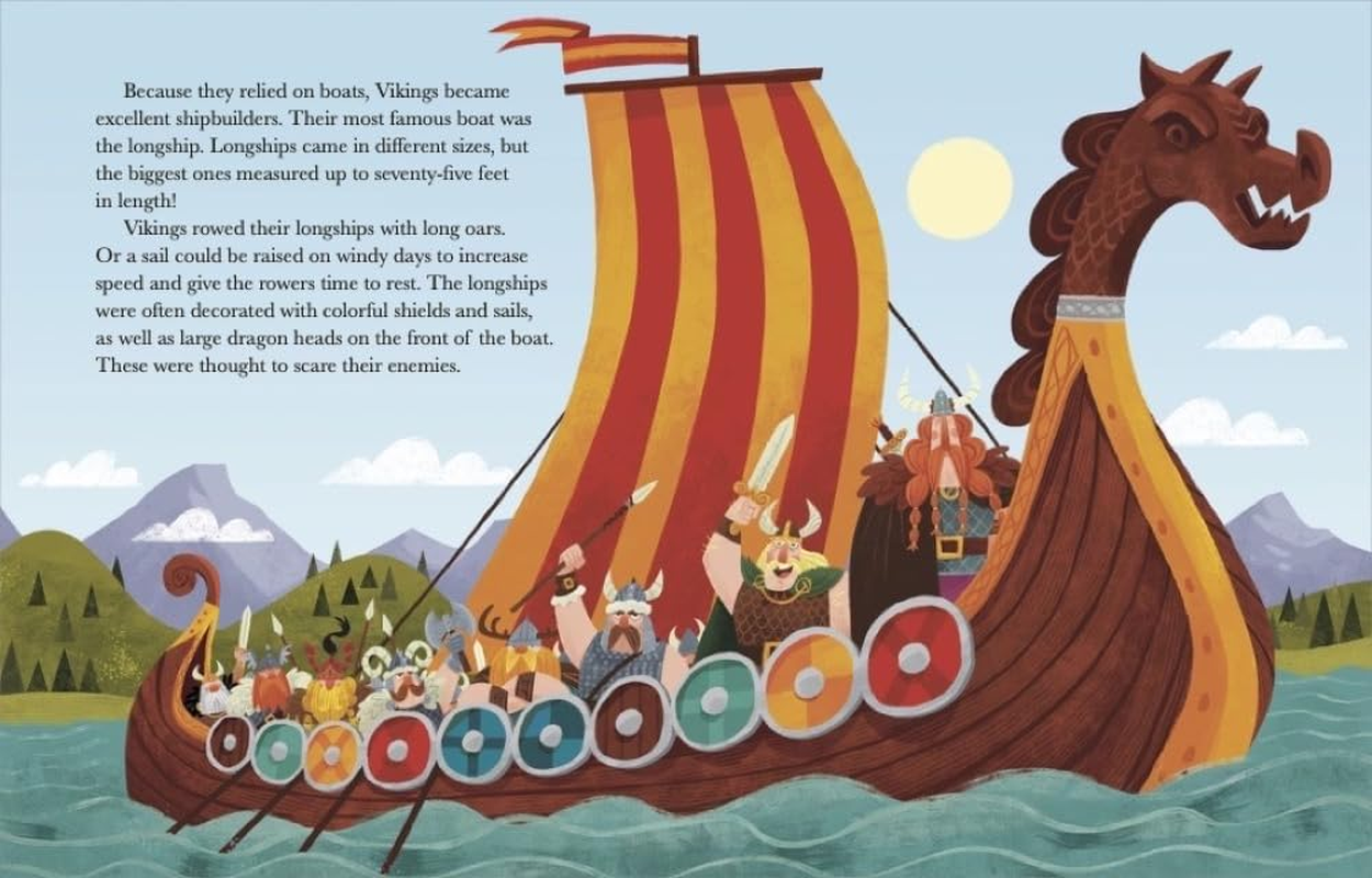 My Little Golden Book about Vikings image number 2
