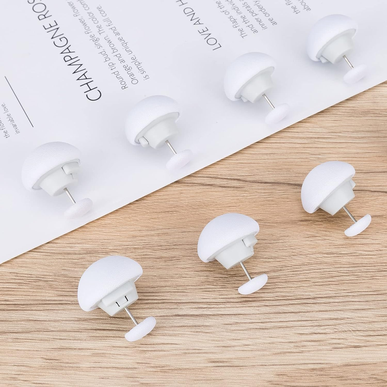 Duvet Pins, 16 Pcs Reusable Fixing Buckle Non-Slip Quilt Holder Sheet Holder Quilt Cover Clip, Keeps Comforter from Shifting for Fixing Bed Sheets, Fixing down Duvet Socks image number 5