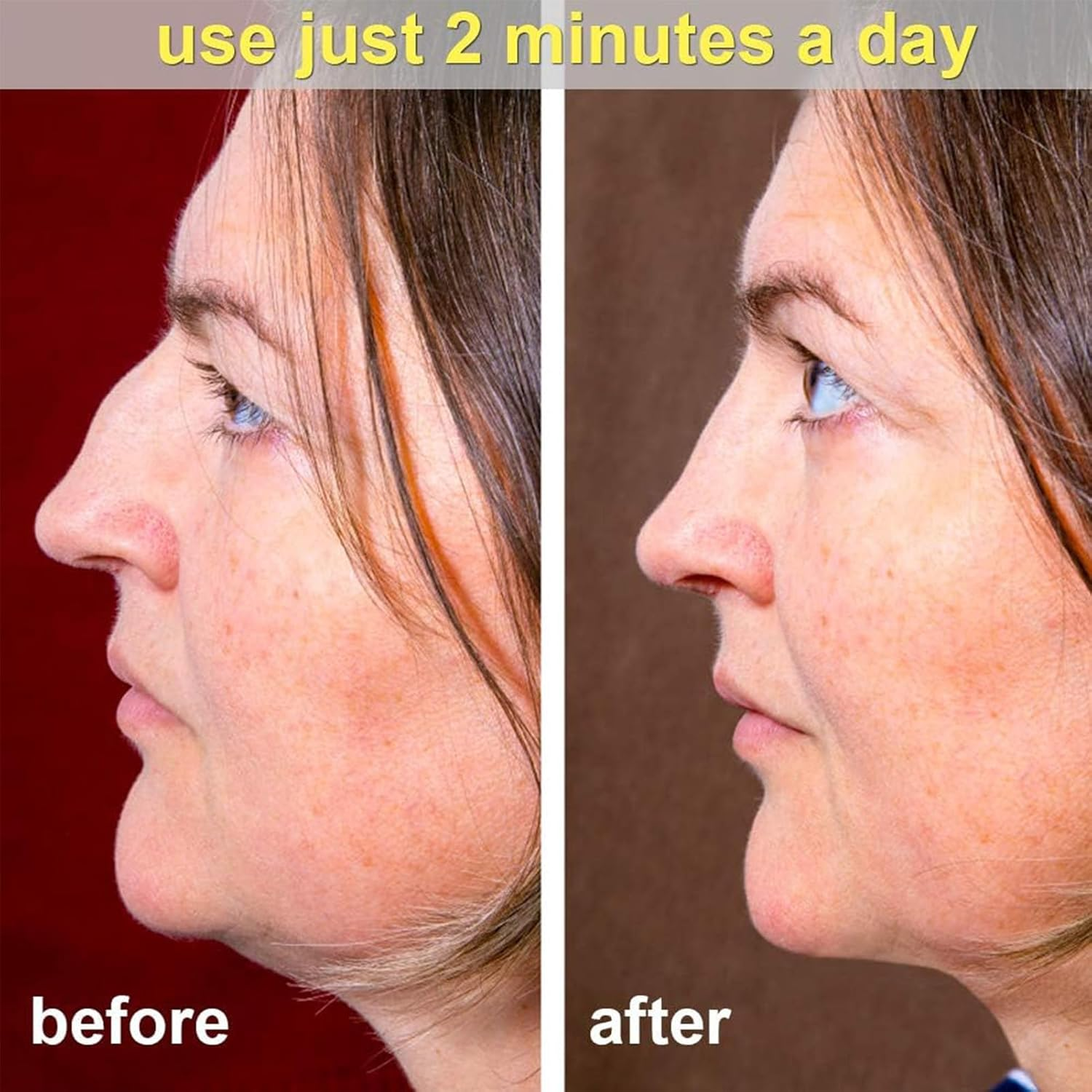 Neckline Slimmer | Chin Exerciser - Facial and Neck Massage for Men and Women, Face Lift Device, Neck Toner Device for Firming and Lifting image number 6