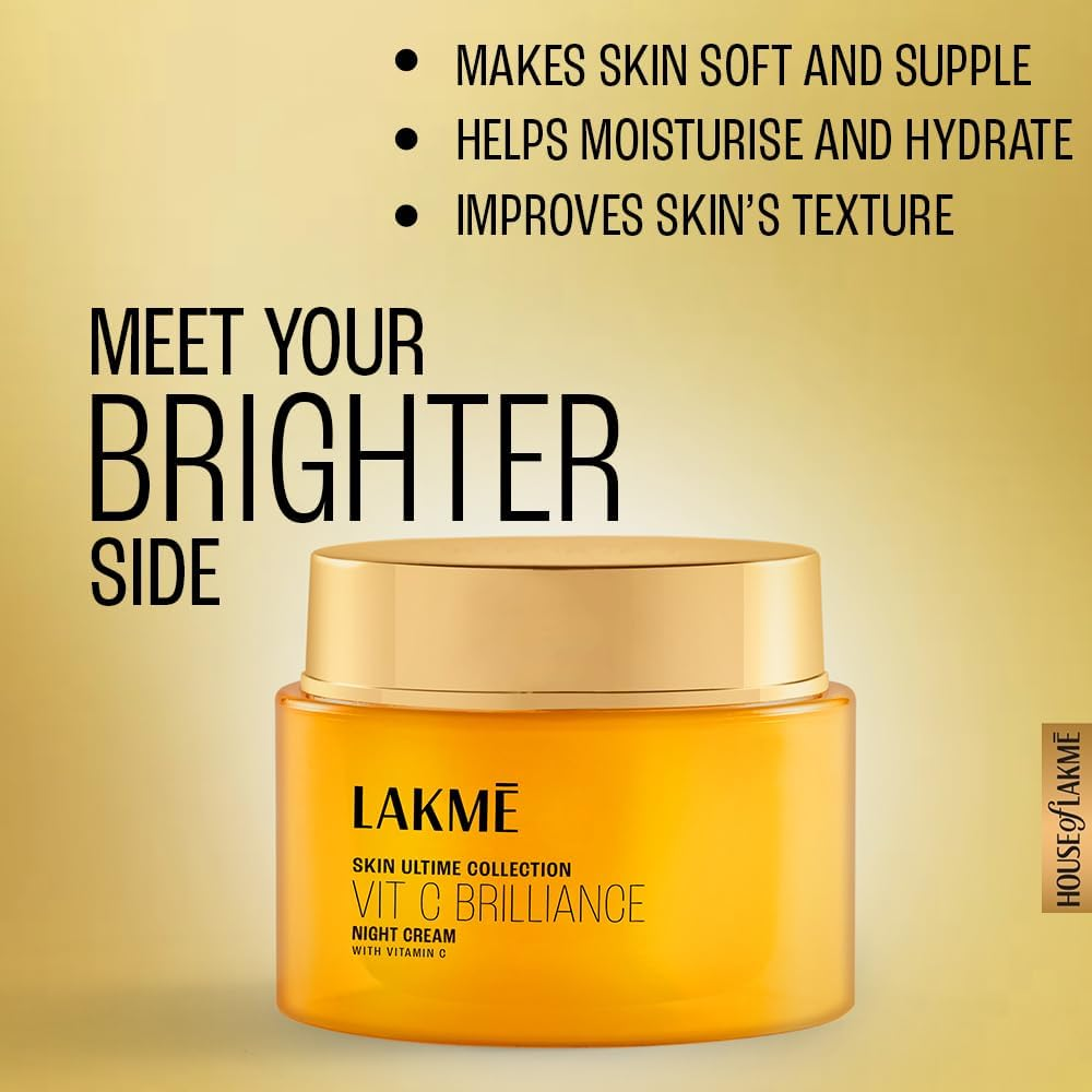 LAKM&Eacute; Vitamin C+ Night Cream 50 G image number 5