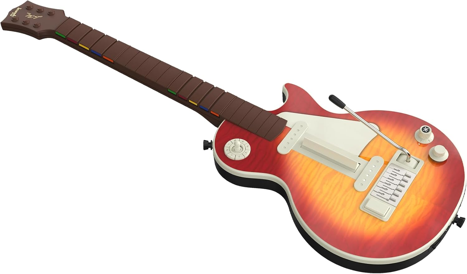 CRKD Gibson Les Paul Cherry Sunburst Pro Edition Guitar Controller Collectors Bundle (Multi-Platform) image number 6
