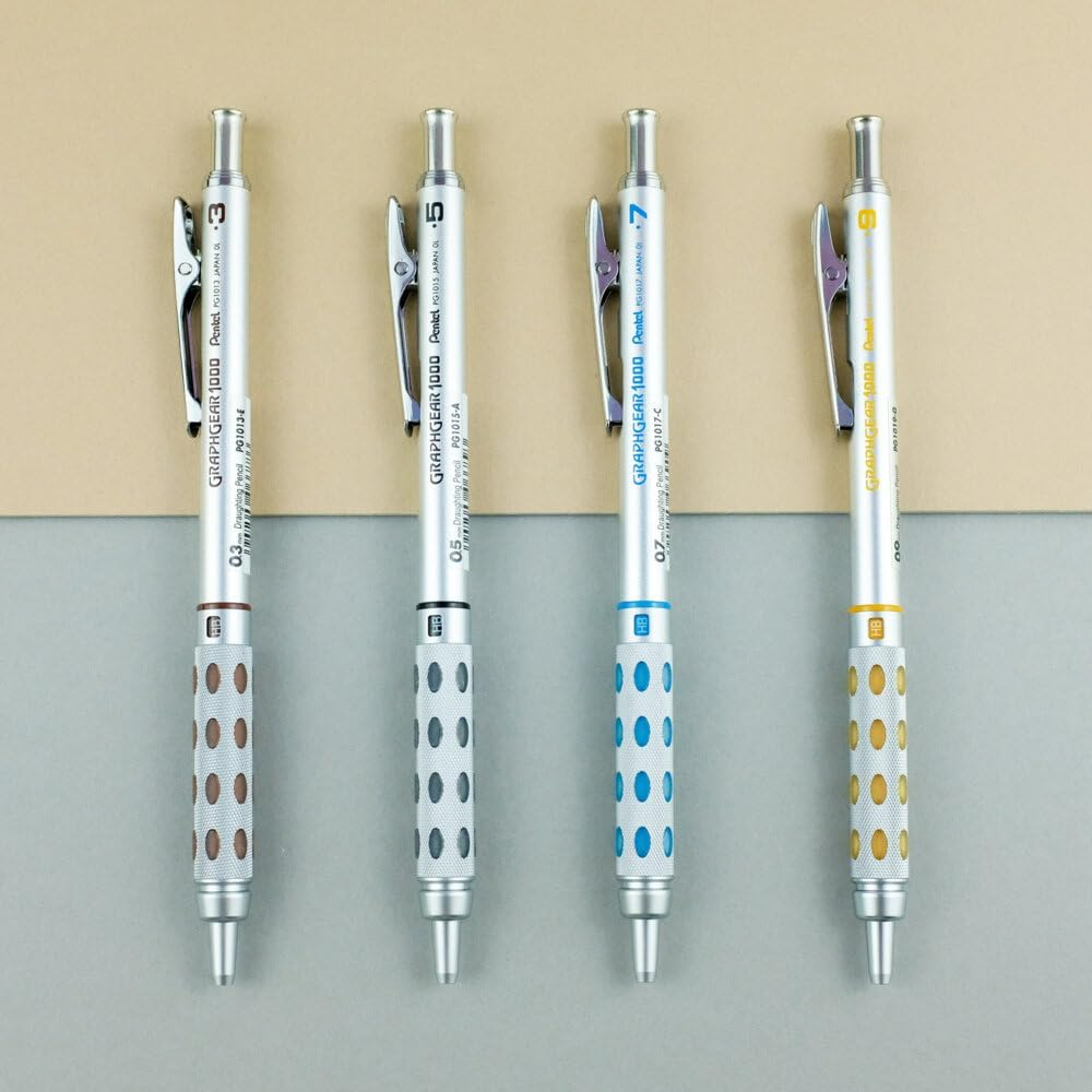 Pentel Mechanical Pencil Graphgear 1000 0.7 Mm image number 5