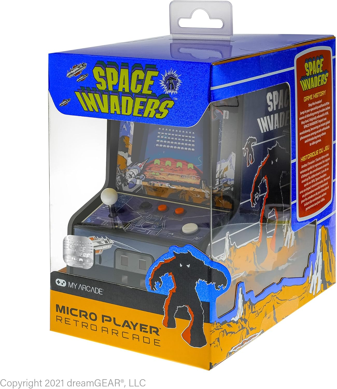 Retro Space Invaders Micro Player image number 2