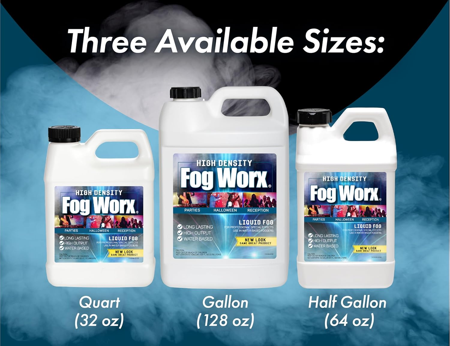 Fogworx Extreme High Density Fog Juice - Long Lasting High Output Water Based Fog Machine Fluid - 1 Quart 32 Ounces image number 6