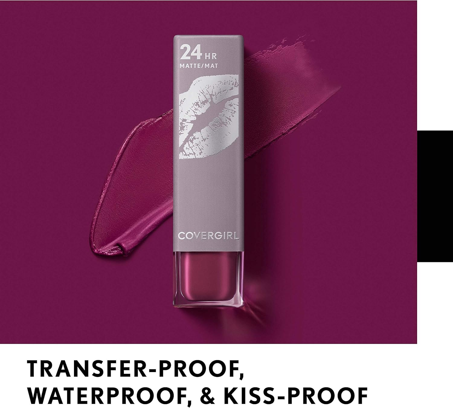 Exhibitionist 24Hr Ultra Matte Lipstick - 620 Risky Business by Covergirl for Women - 0.09 Oz Lipstick image number 2