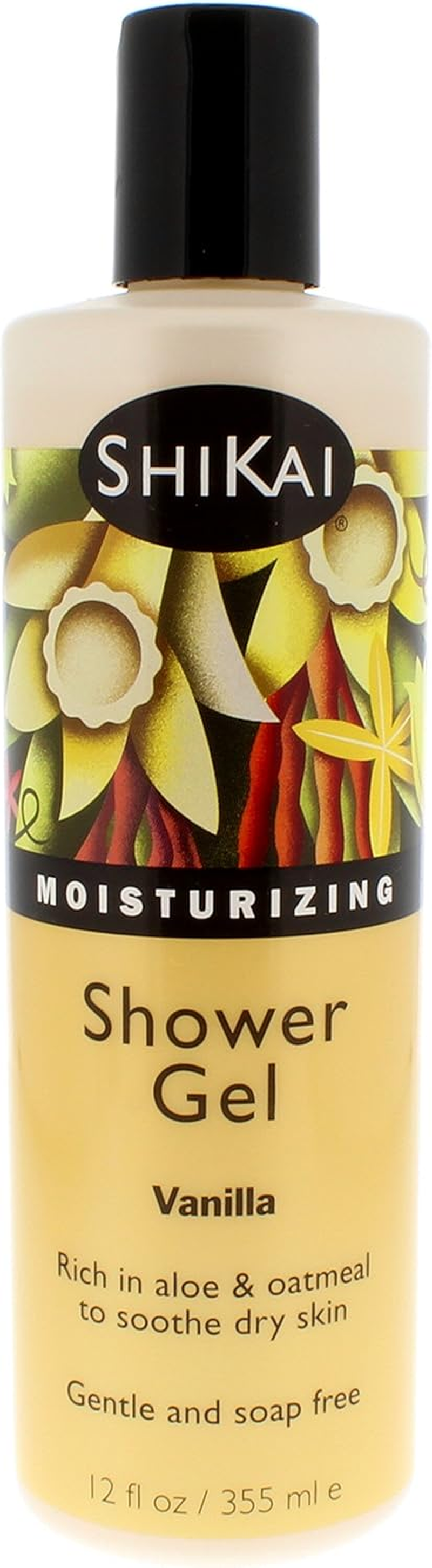 Shikai Moisturizing Shower Body Gel, Sandalwood - 12 Oz image number 5