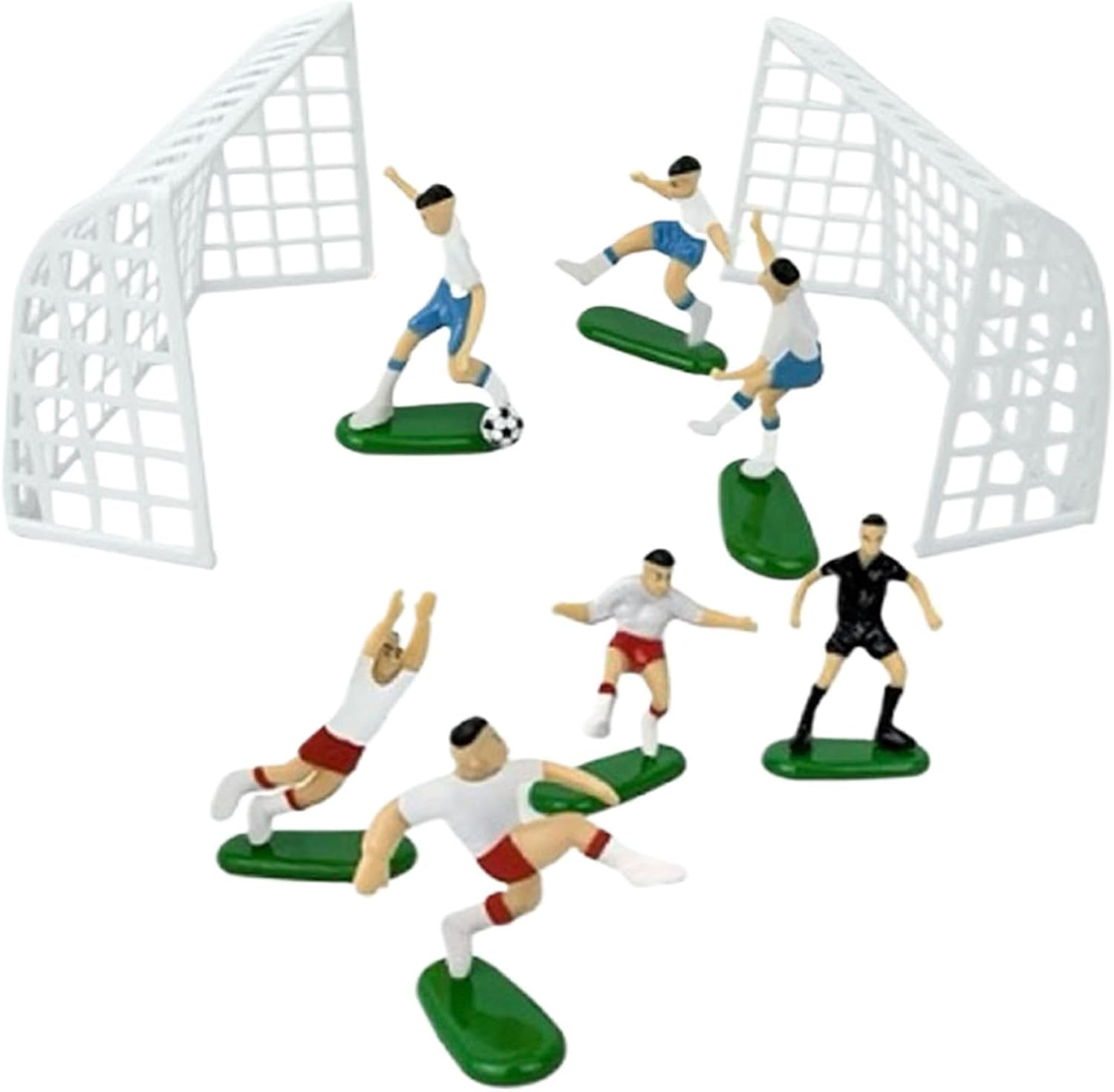Football Cake Decorations | Birthday Ball Toppers Decorations - Cake Decorations Football Themed Party Supplies Cake Topper for Men Boys Soccer image number 3
