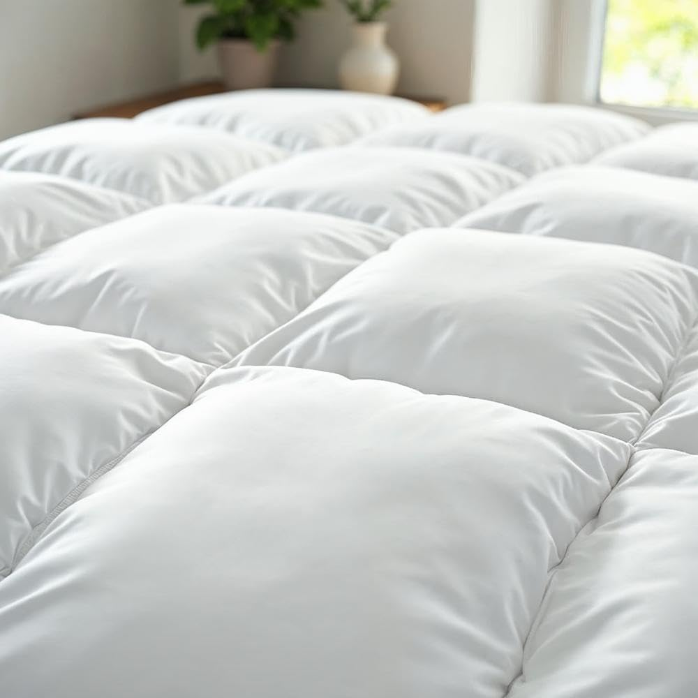 Royal Comfort Duck Feather and down Quilt Duvet Blanket 95% Feather 5% down 500GSM White - King image number 6