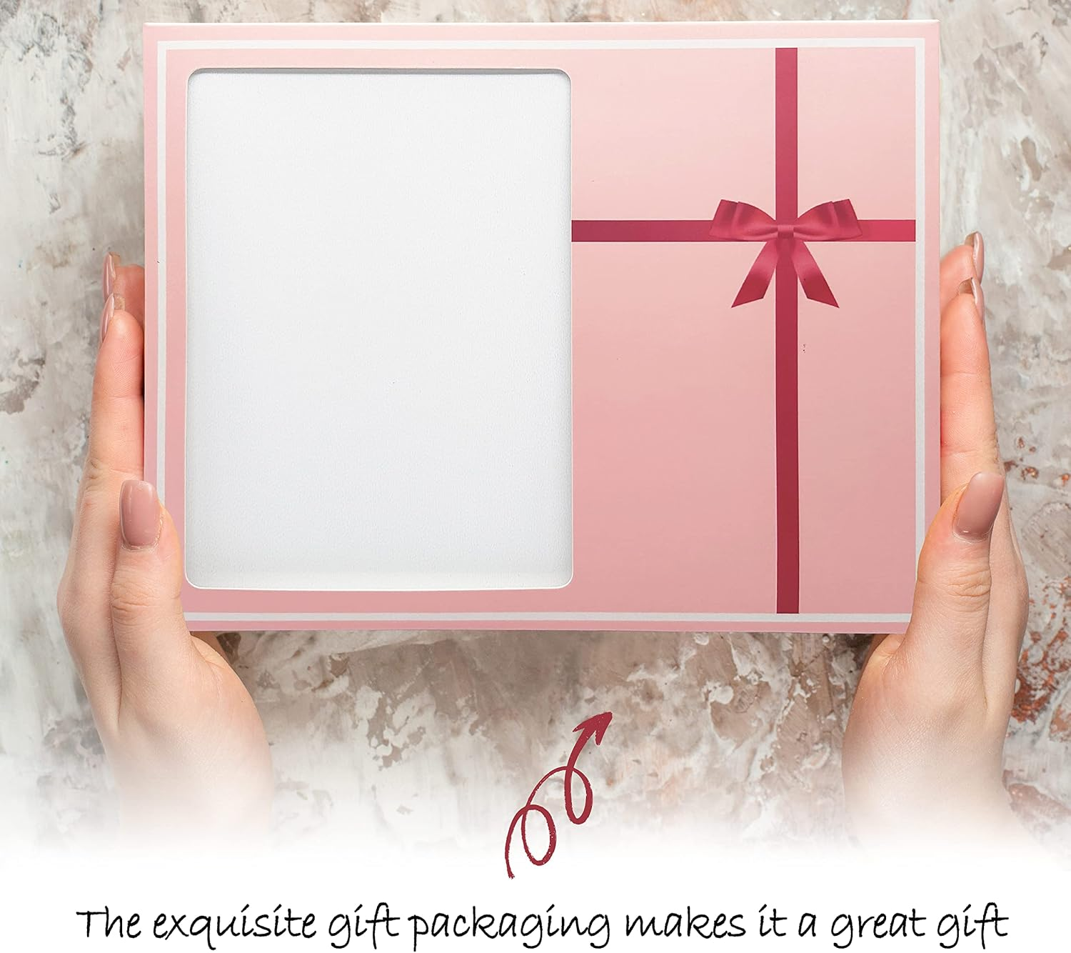 SRADMO Grandparents Picture Frame - Best Parents Get Promoted to Grandparents Photo Frame 8X10 - Grandkids Baby Announcement Gifts for Grandpa Grandma (White-2) image number 1