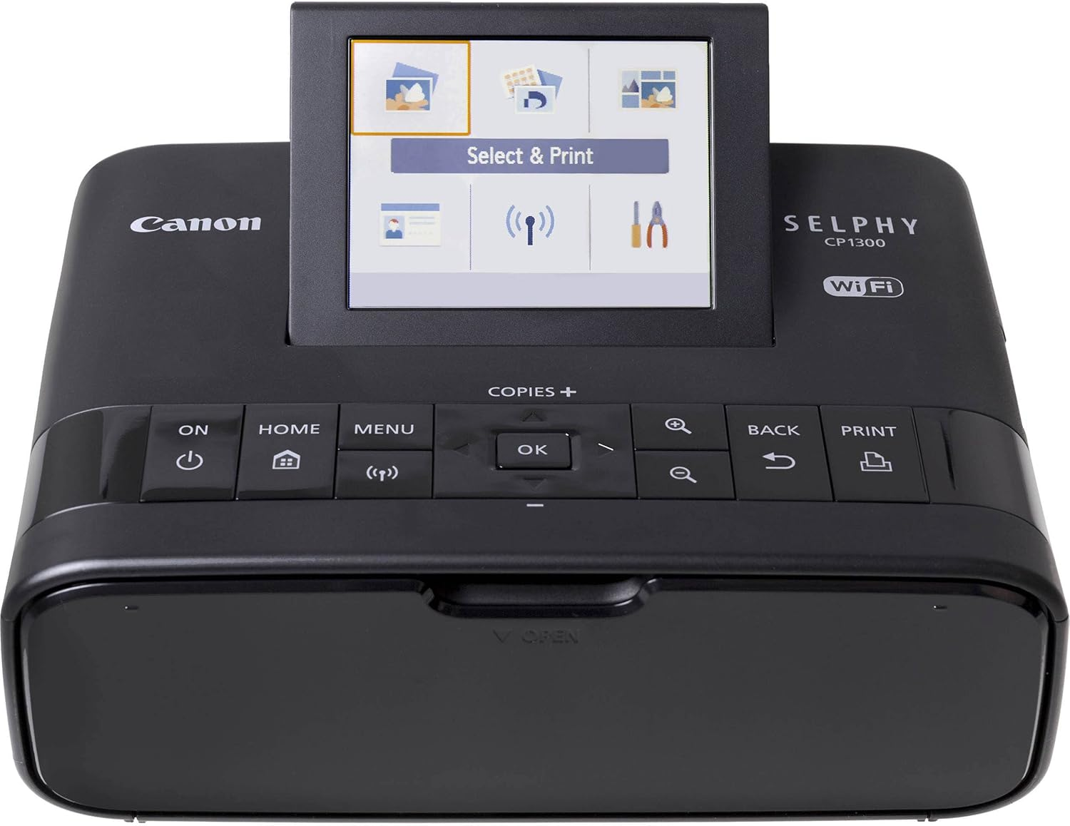 Canon Selphy CP1300 White, Compact Photo Printer