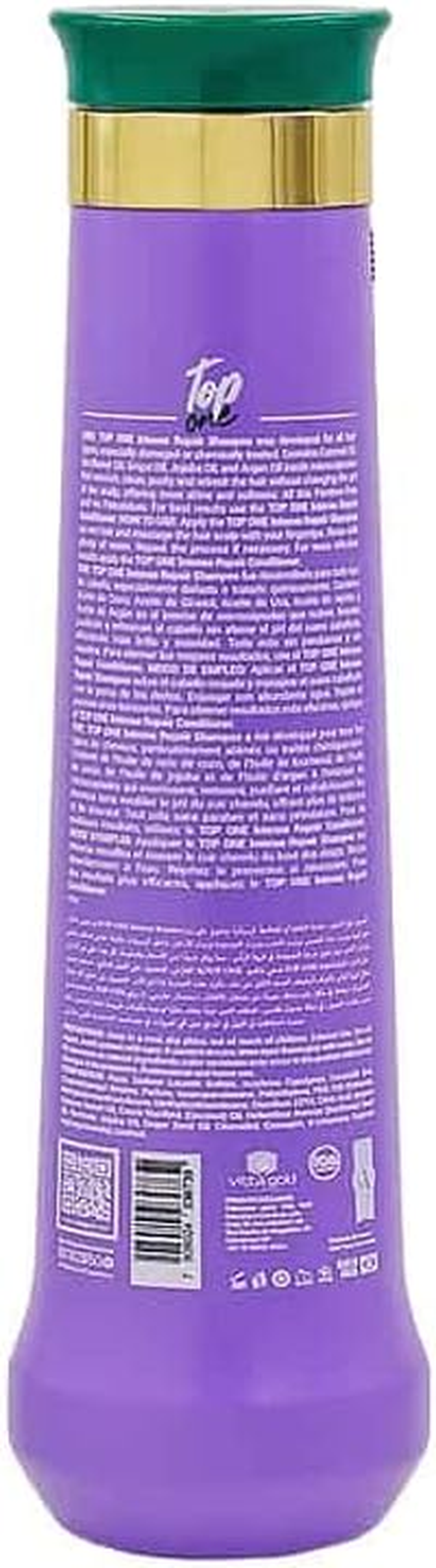Top One Organic Shampoo 500Ml Best for Colour Protection & Intense Repair image number 1