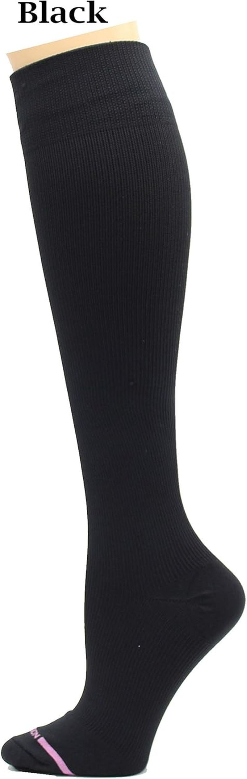 Dr. Motion Compression Socks for Men & Women BEST Graduated Athletic Fit for Walking, Hiking, Running, Nurses 5 Pairs - Men Multi 11 image number 7