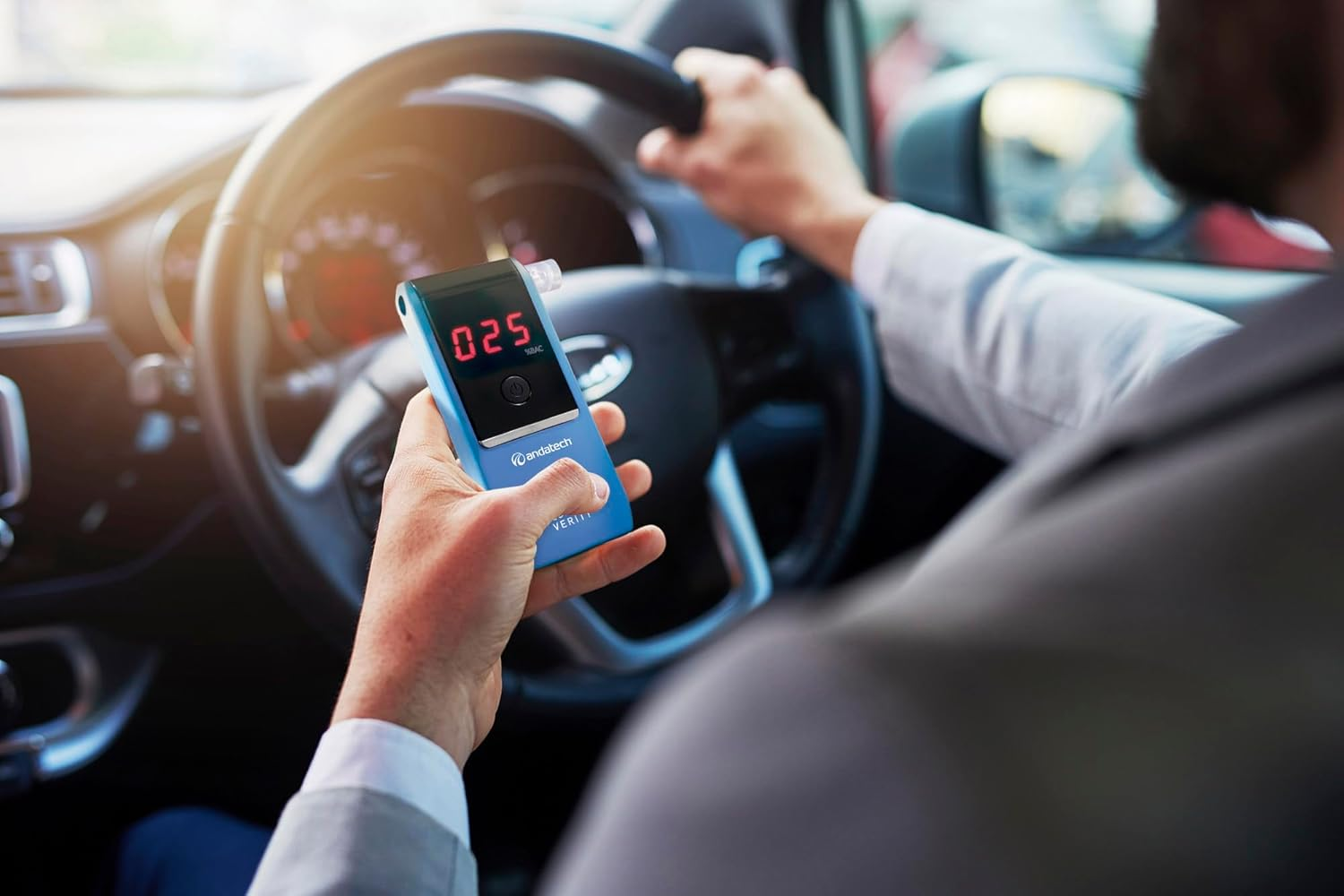 Alcosense Verity Gen 2 Personal Breathalyser AS3547 Certified (Grey) image number 3