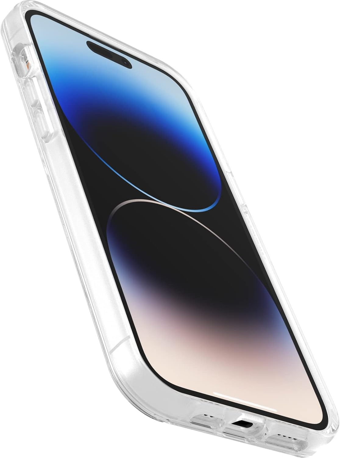 Otterbox Symmetry+ Series Shockproof and Drop Proof Mobile Phone Protective Thin Case for Iphone 14 Pro Max, Clear image number 5