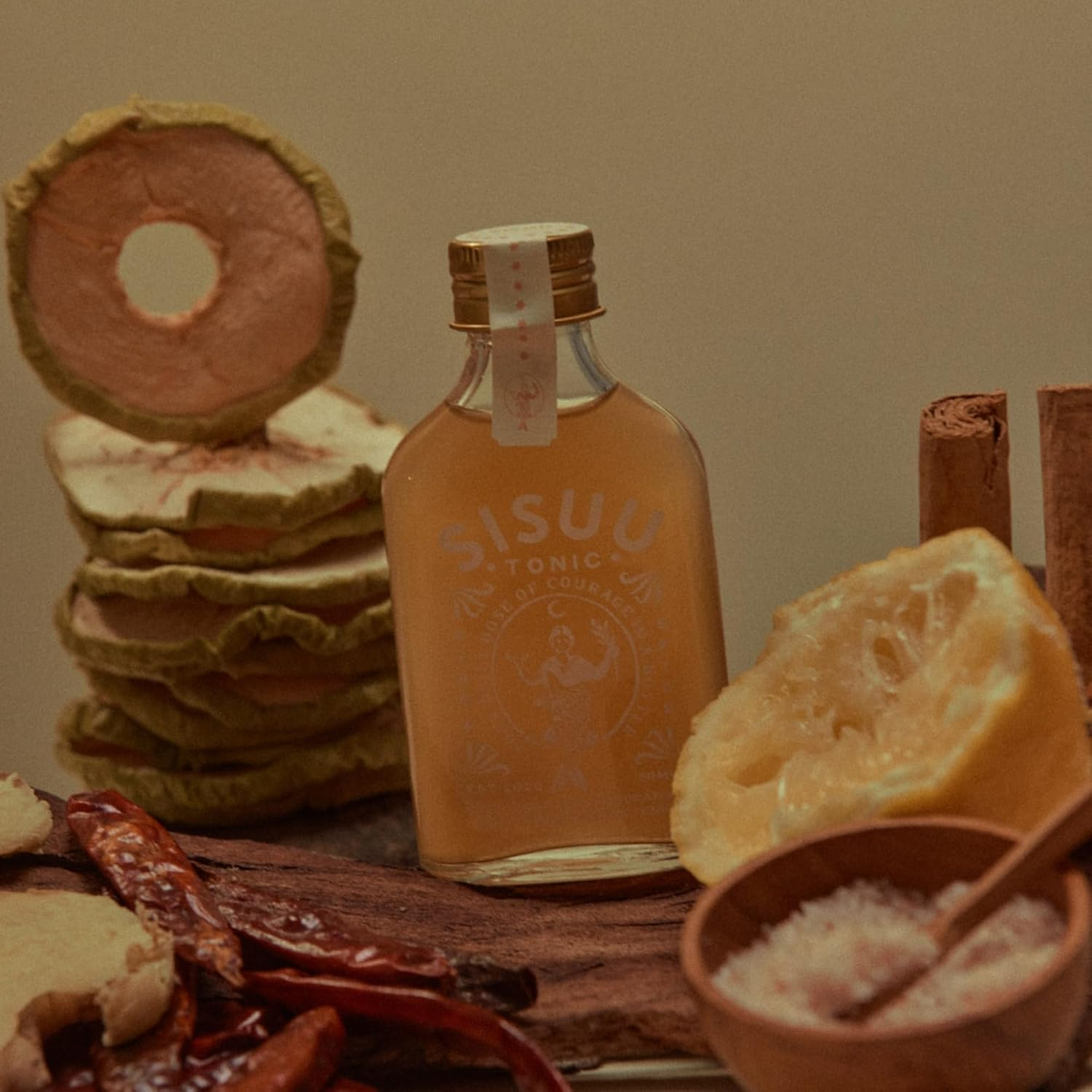 Travel Gift Pack Inc. 100% Organic Apple Cider Vinegar Fire & Spice Tonic 50Ml & Magnesium Spray 30Ml with 50% Magnesium Chloride Concentration with Aloe Vera. image number 4