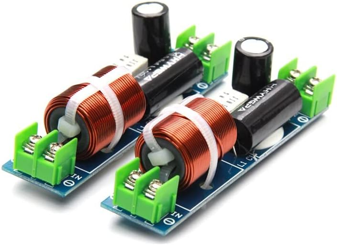 HOOCI 2PCS 1 Way 60W Mediant Speaker Frequency Divider Circuits Car 1-Unit Automotive Hifi Stereo Audio Crossover Filters image number 3