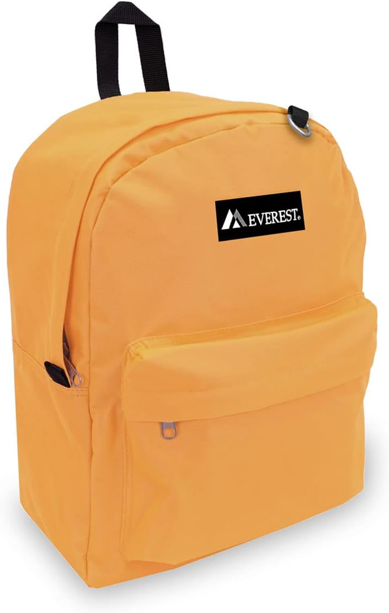 Everest Classic Backpack, Yellow, One Size image number 5