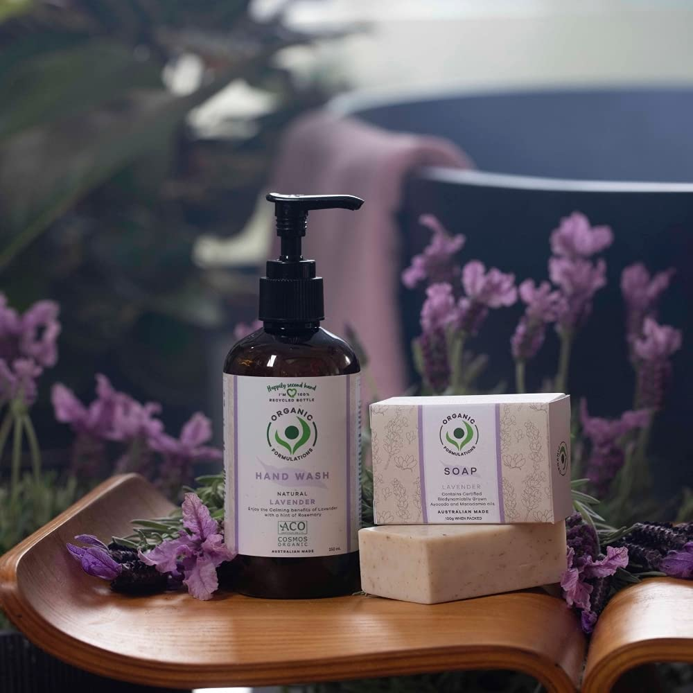 Organic Formulations Lavender Hand Wash 300Ml | Certified Organic
