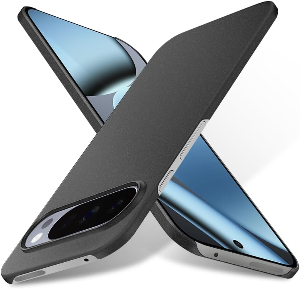 Bastmei for Google Pixel 10 Pro/Pixel 10 Case, Minimalist Phone Cases Extremely Light Ultra-Light Super Slim Thin Camera Protection Hard PC Cover for Pixel 10/10 Pro Matt Case (Gravel Blue)