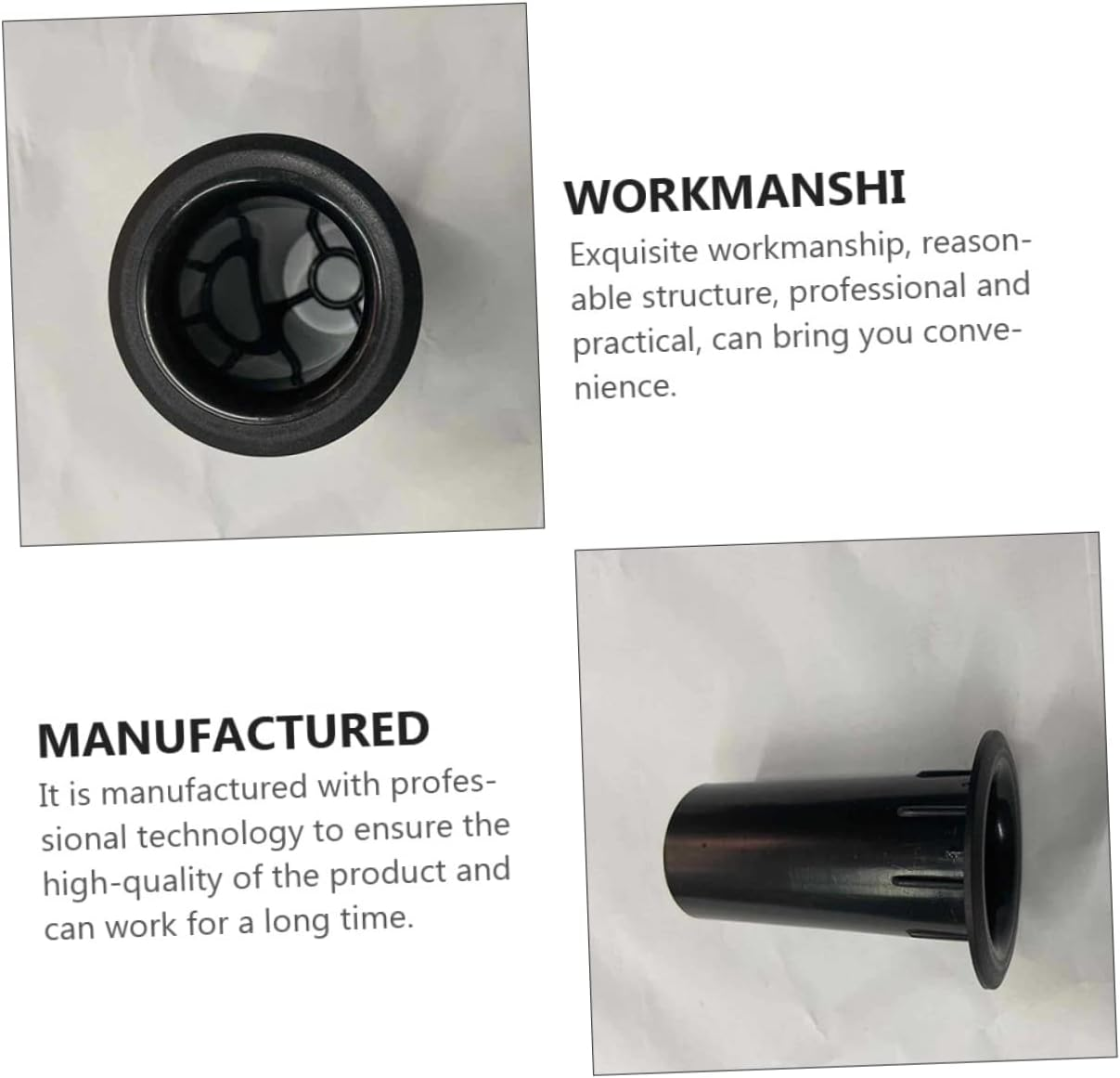 UPKOCH 20Pcs Plastic Woofer Box Port Tube Speaker Air Outlet for Speaker Port Bass Reflex Tube Replacement image number 1