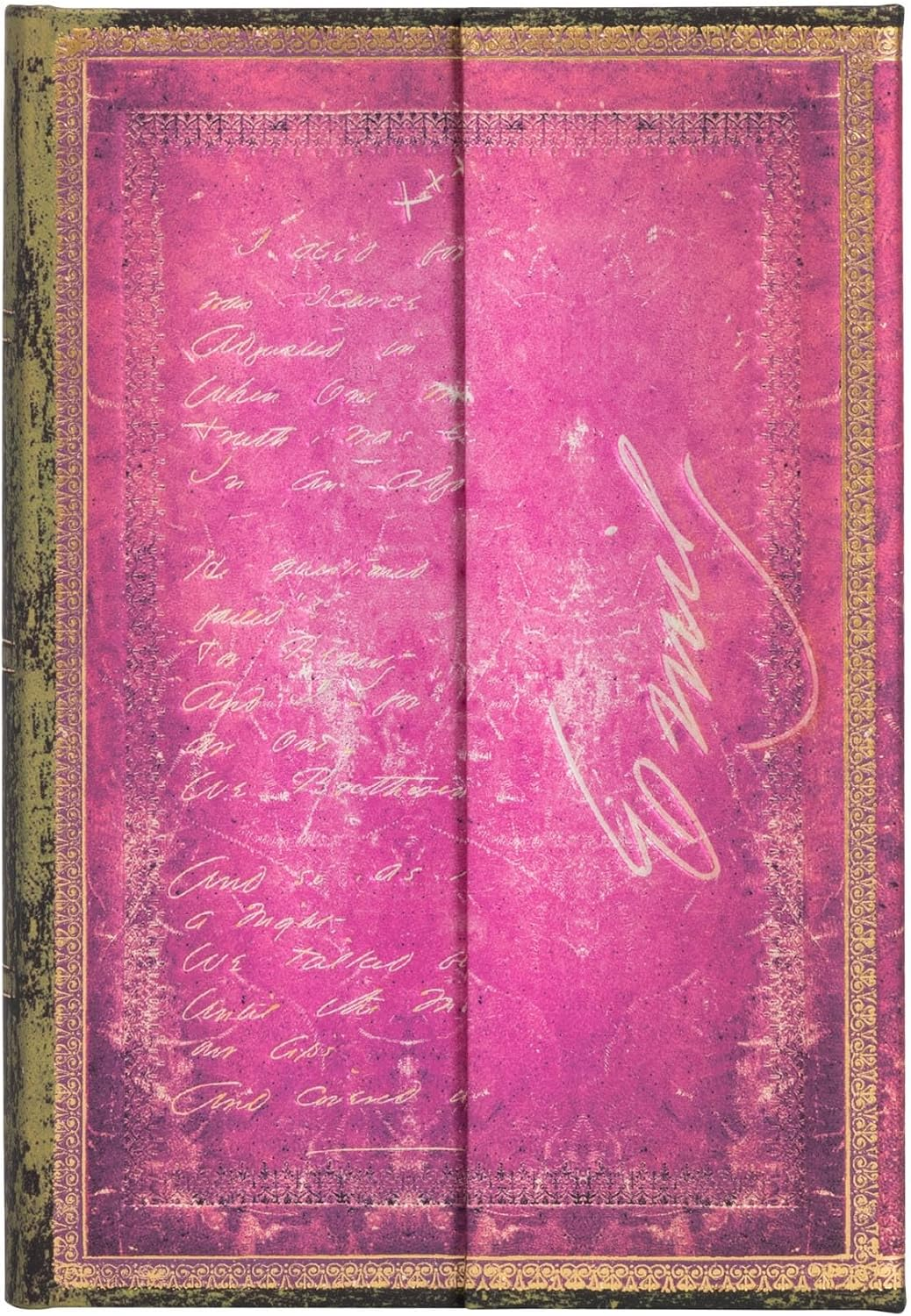 Emily Dickinson, I Died for Beauty Lined Hardcover Journal: Hardcover, Wrap Closure, 120 Gsm, Ribbon Marker, Pouch image number 5