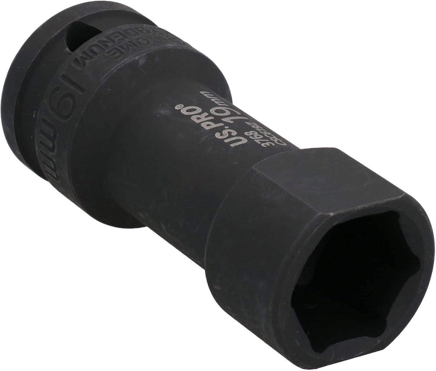 19Mm 1/2" Drive Deep Strut Channel Socket for Unistrut Type Channel 72Mm Long