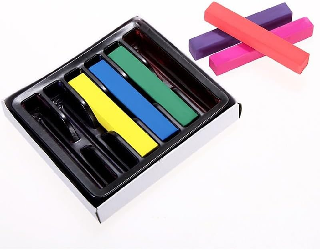 Hair Chalk, 12 Colors Temporary Hair Color for Girls Kids Women Gifts for Girls and Boys Age 4 5 6 7 8 9 10 11 12 for Halloween Christmas Makeup Birthday Party, Washable image number 1