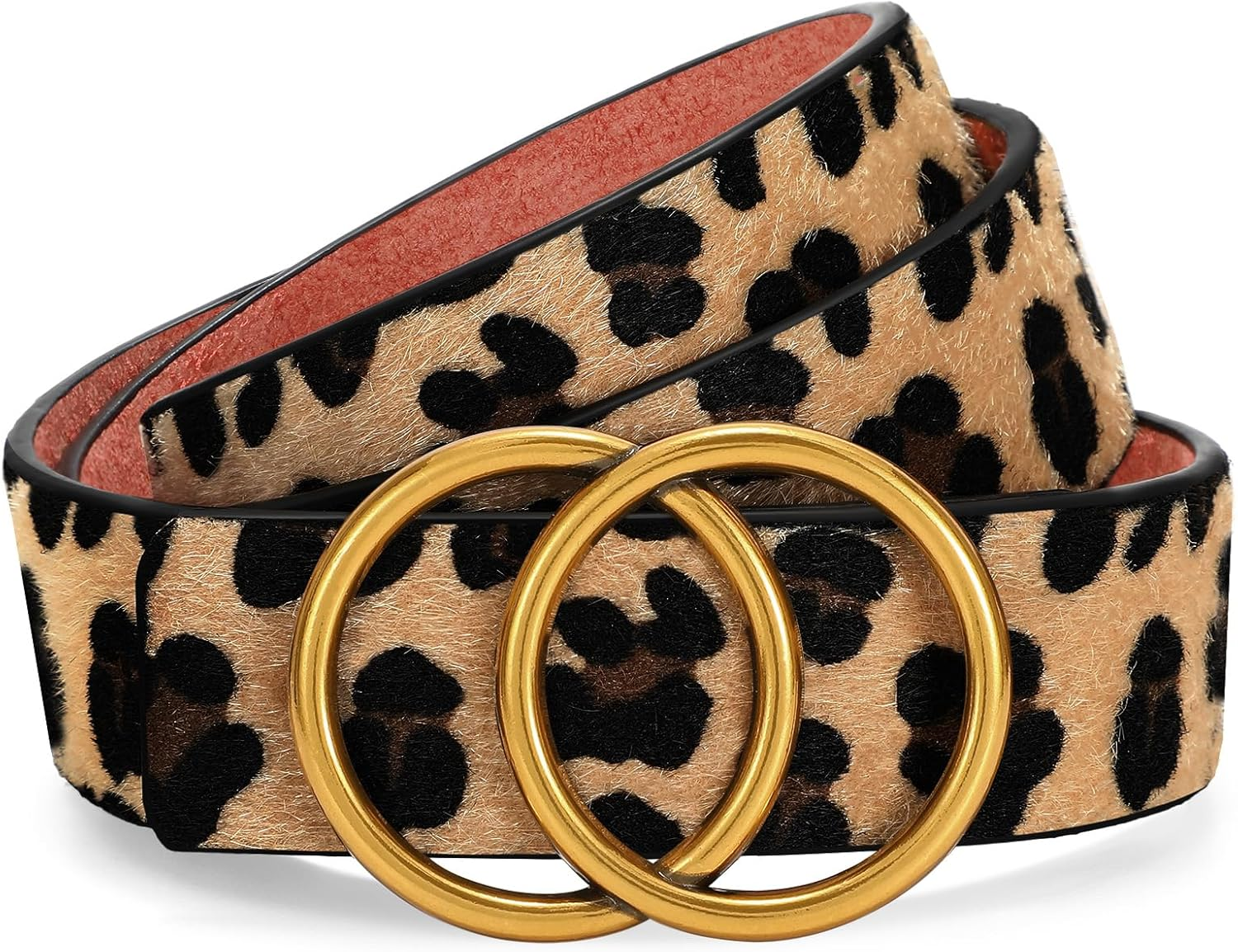 No Buckle Invisible Elastic Belt for Men/Women, SANSTHS Women Jeans Belt Free Buckle