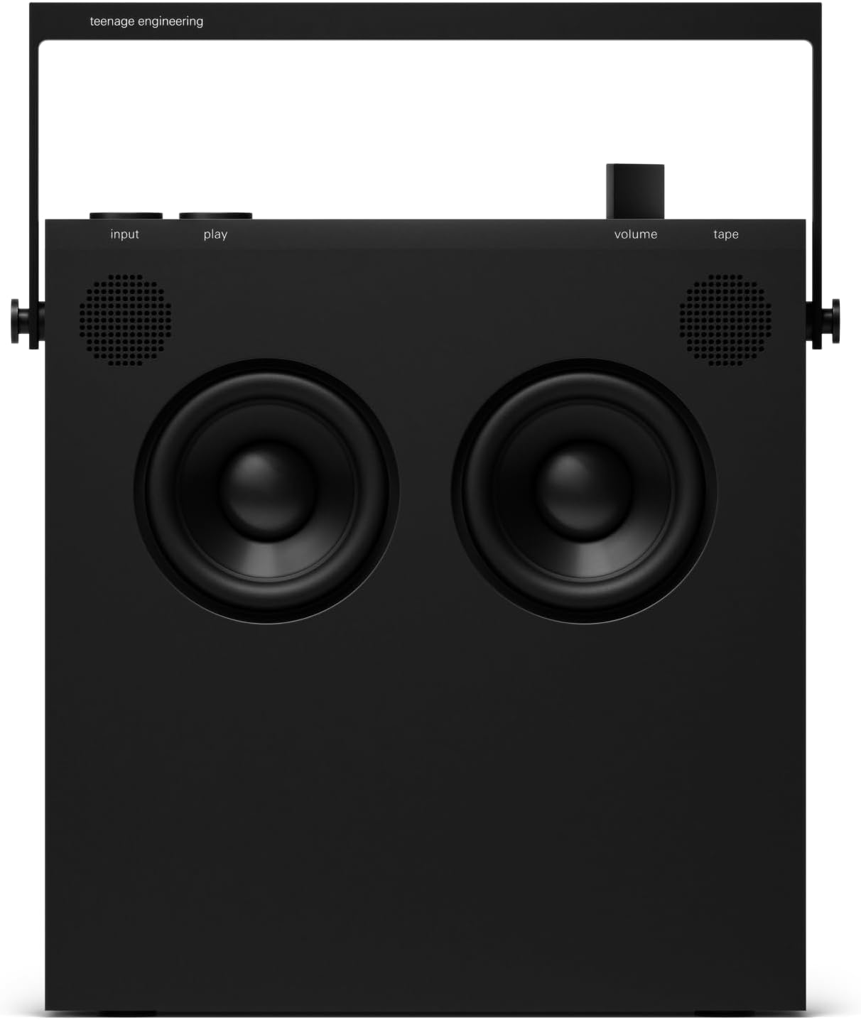 Teenage Engineering OB-4 Magic Radio Portable Stereo Speaker with Built-In Loop Recorder and Tape Transport, Black image number 4
