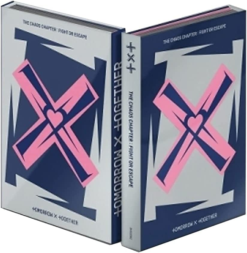 TXT Chaos Chapter : Fight or Escape 2Nd Album Repackage Fight Ver Cd+88P Photobook+24P Lyric+1P behind Poster+1P Card+2P Sticker+1P Post+1P Ar+1P Os+1Ea Cut-Out Board+Tracking image number 6