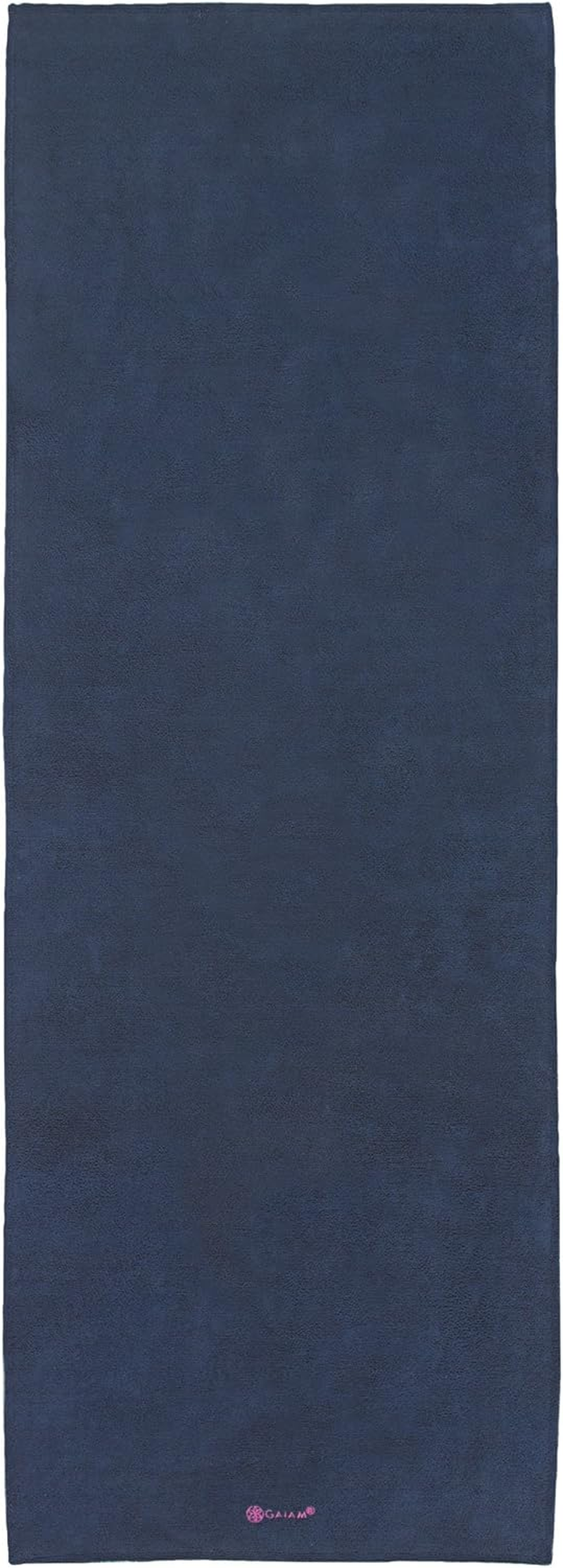 Gaiam Grippy Non Slip Yoga Mat Towel - Fast Drying Towel - Ideal for Hot Yoga - Microfiber and Machine Washable - Grip Backing image number 1