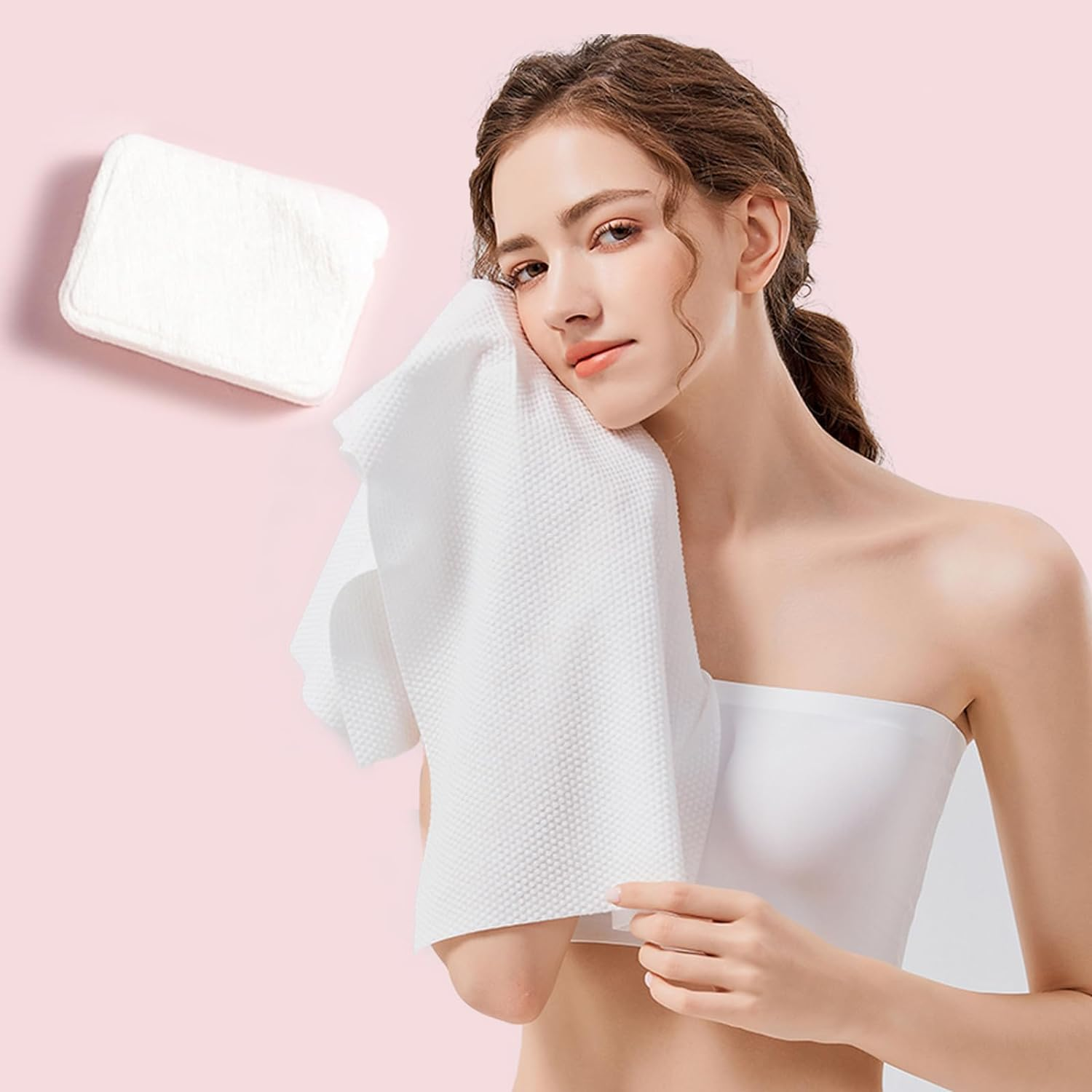 ERHAOG Travel Towel - Compressed Towel Tablets 40 * 25 Cm - 22 PCS Disposable Face Towel & Camping Towel - Coin Tissues Expands in Water - Magic Washcloths Candy Package for Kitchen Hiking Sport image number 6