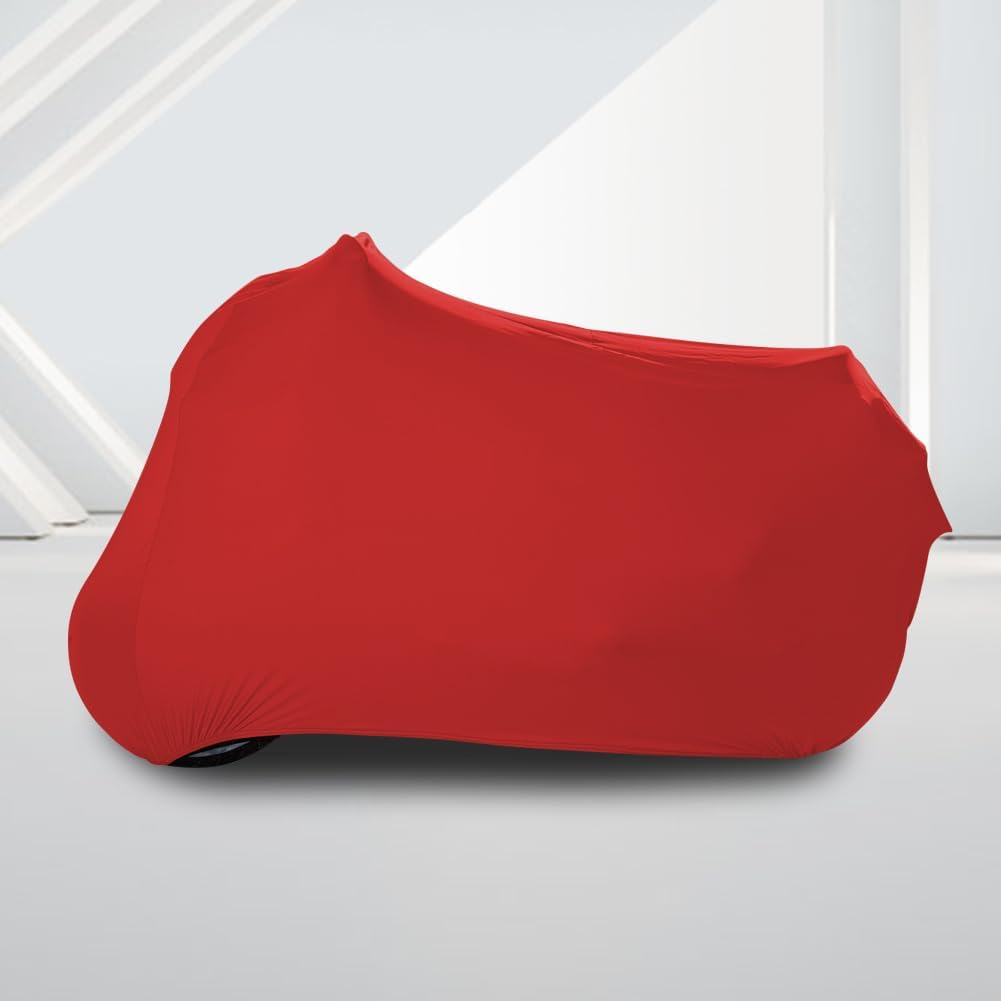 Winpower Indoor Motorcycle Cover, Soft Stretch Elastic Dustproof Scratchproof Cover for Motorbikes, 96Inches image number 2