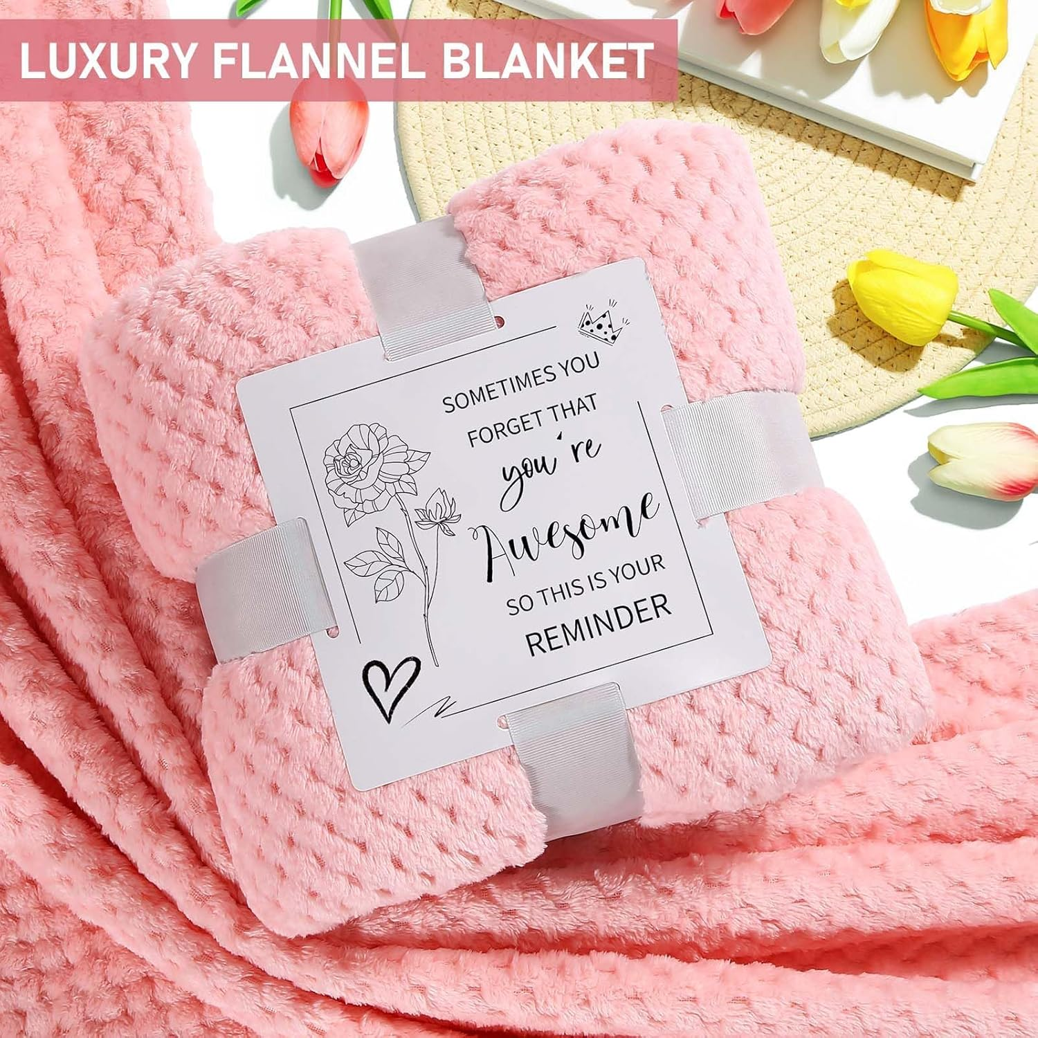 Happy Birthday Gifts for Women Mom Her Friend Sister Wife Grandma, Self Care Gifts Get Well Gifts Unique Relaxing Spa Gift Basket Set, Mothers Day Gifts for Mom Wife Grandma Daughter Friends Sister image number 3