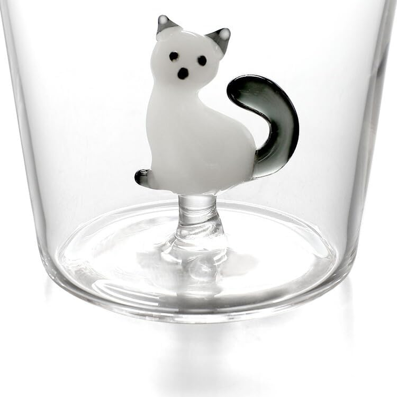 ICHENDORF Tumbler Cat White Cat with Smoke Tail 0935209007-CN image number 6