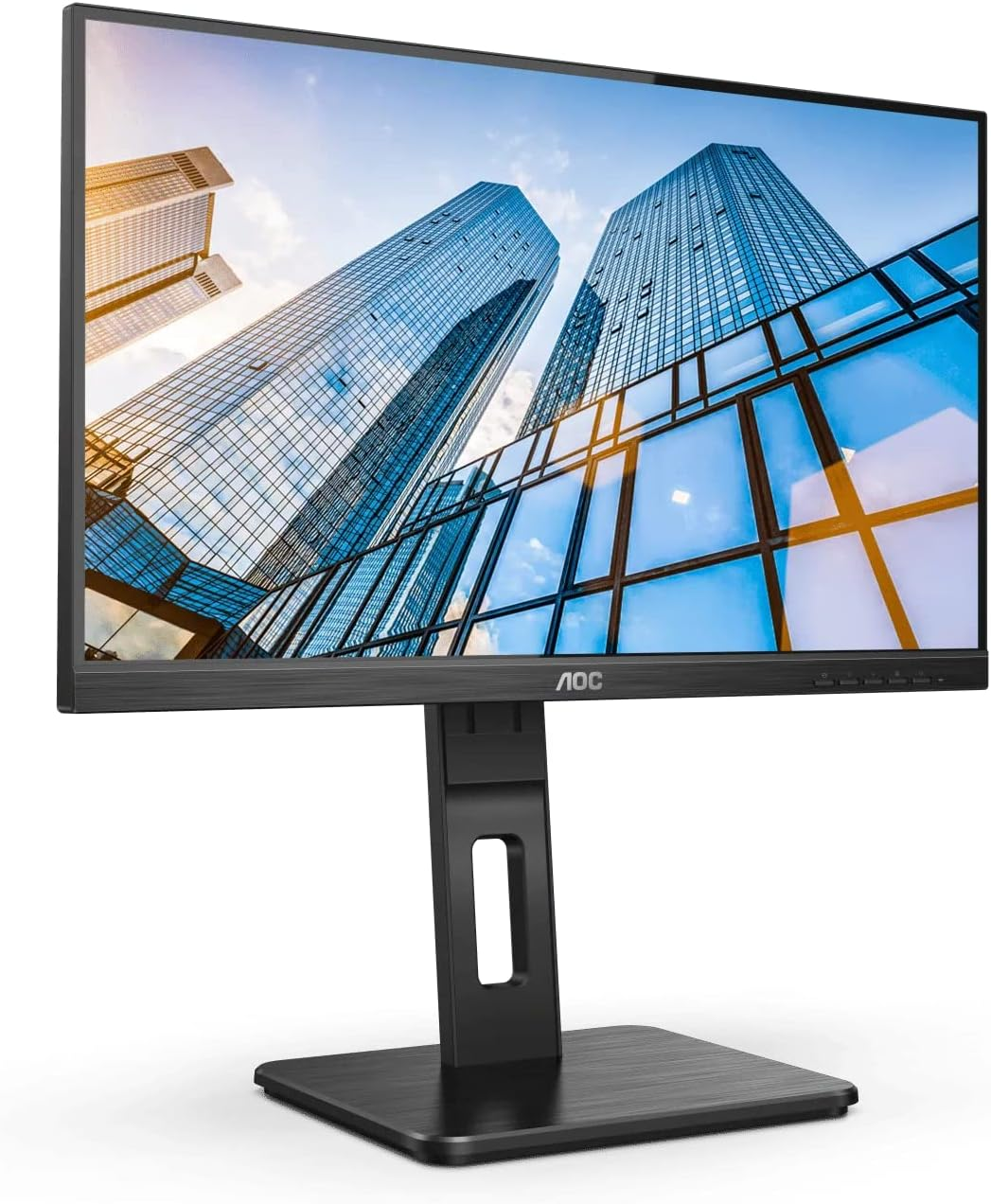 AOC 27-Inch IPS 4Ms FHD USB 3.2 Hub Business Monitor, Black image number 6
