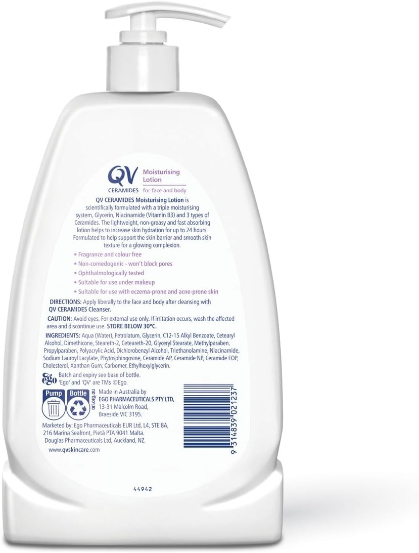 EGO QV CERAMIDES LOTION PUMP 1L