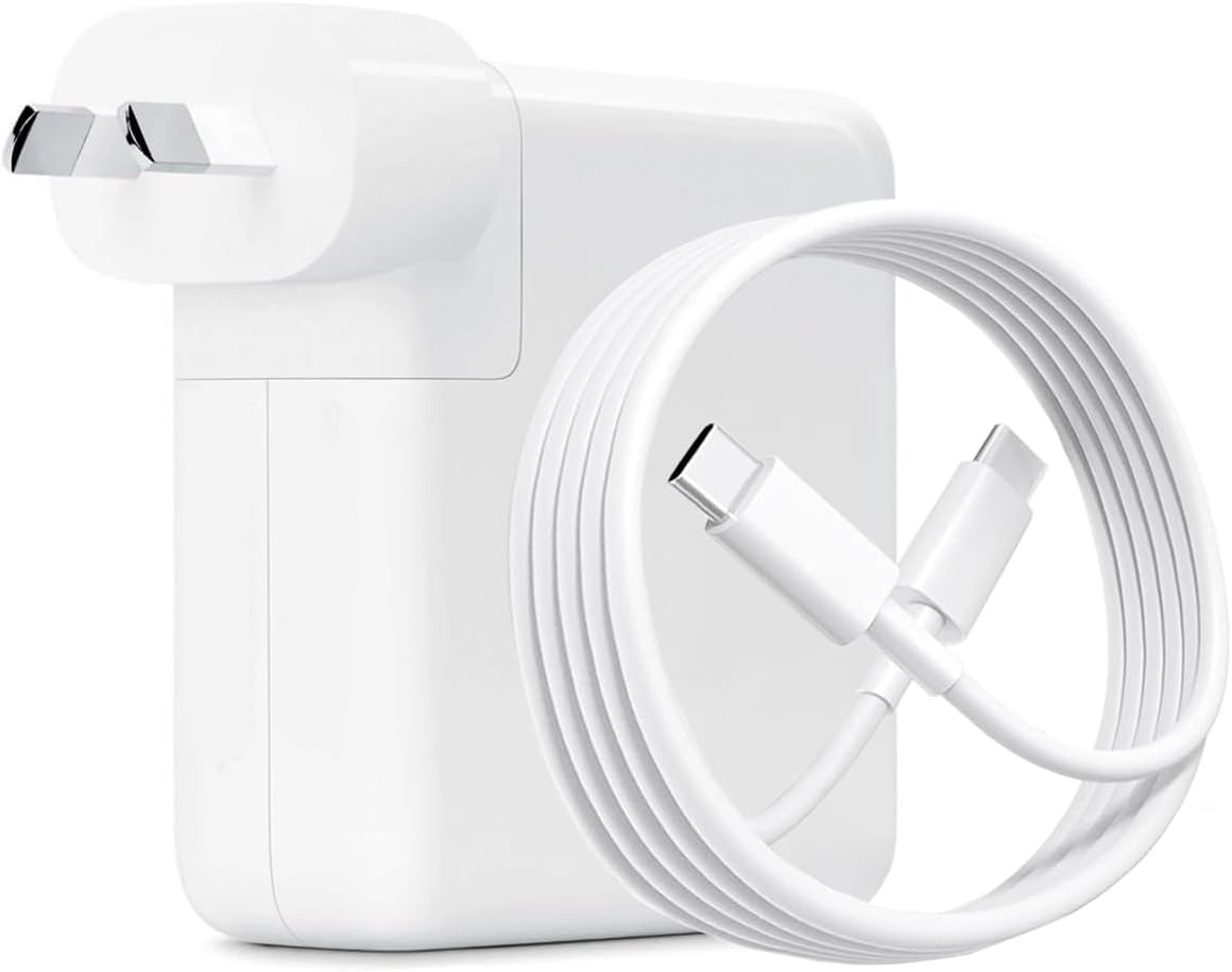 120W Macbook Pro Charger，Usb C Fast Charger Adapter Compatible with Macbook Pro & Macbook Air 13, 14, 15, 16 Inch, Ipad Pro, Samsung Galaxy and All USB C Device, Included 6.6Ft USB-C to C Cable image number 4